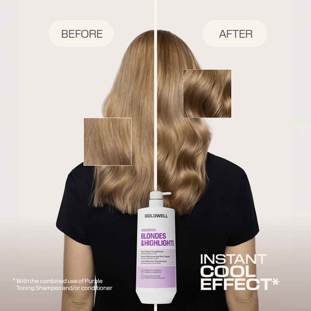 Goldwell. Revitalisant Anti-Jaune Blondes & Highlights - 1000 ml - Concept C. Shop