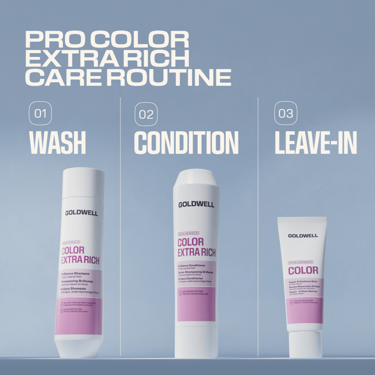 Goldwell. Revitalisant Brillance Color Extra Rich - 300 ml - Concept C. Shop