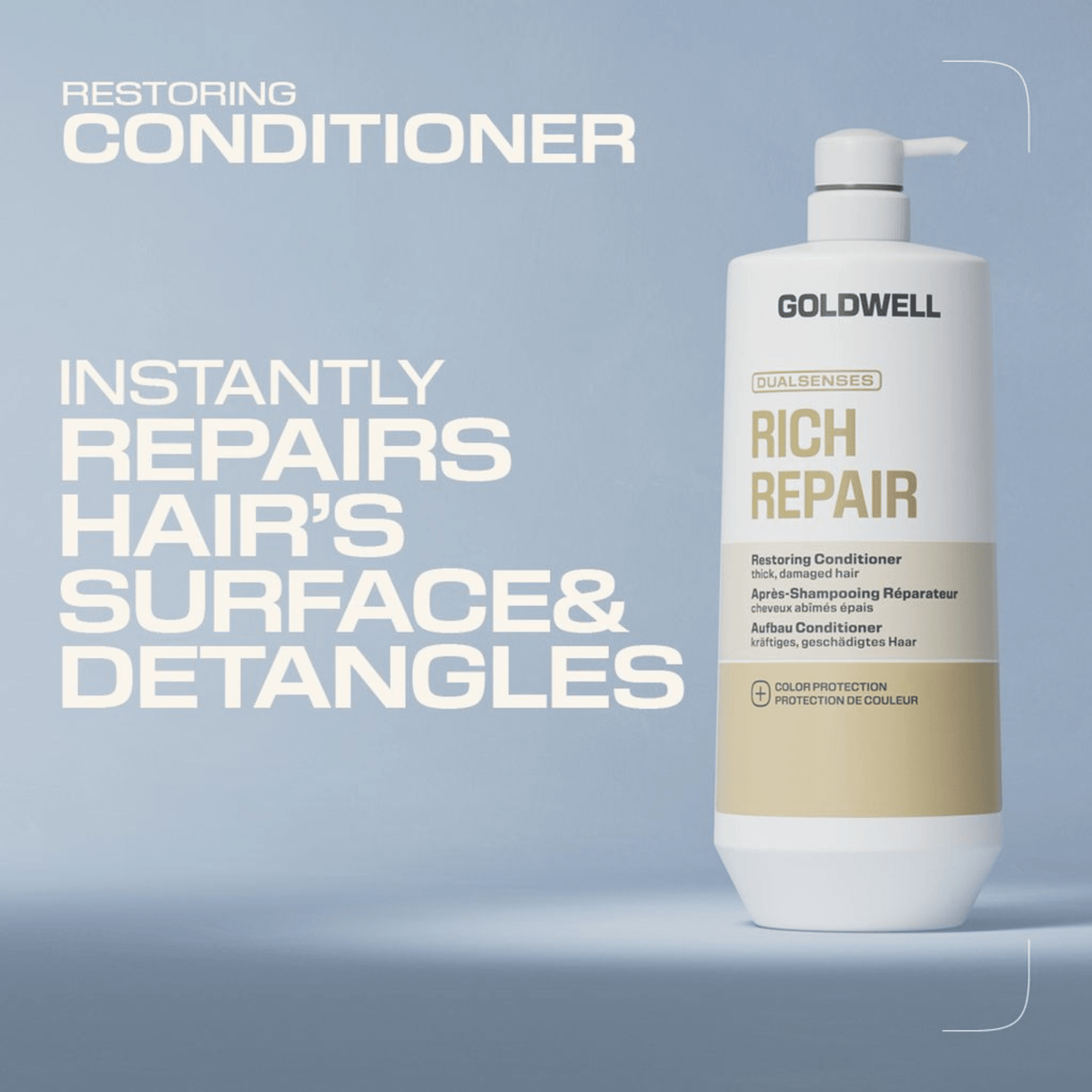 Goldwell. Revitalisant Réparateur Rich Repair - 1000 ml - Concept C. Shop
