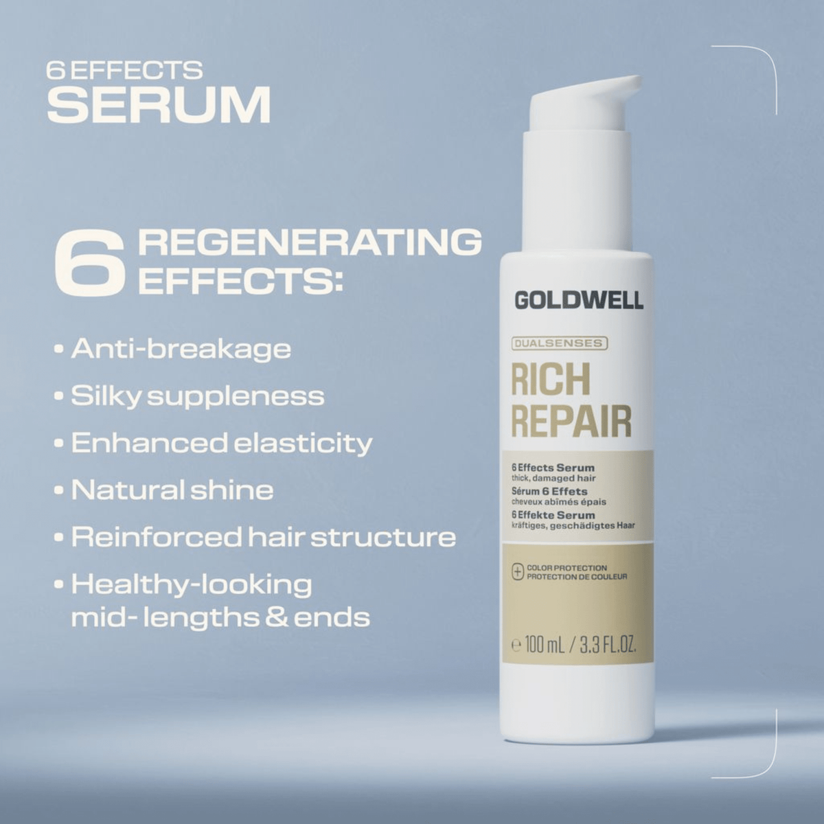 Goldwell. Sérum 6 Effets Rich Repair - 100 ml - Concept C. Shop