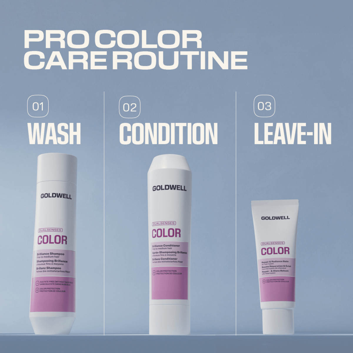 Goldwell. Shampoing Brillance Color - 300 ml - Concept C. Shop