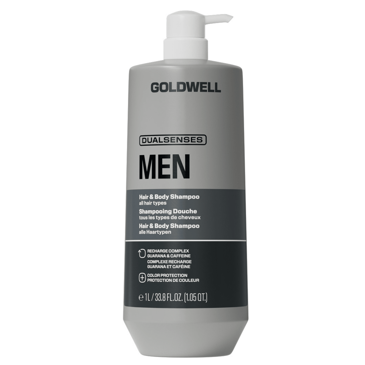 Goldwell. Shampoing Cheveux Et Corps Men - 1000 ml - Concept C. Shop