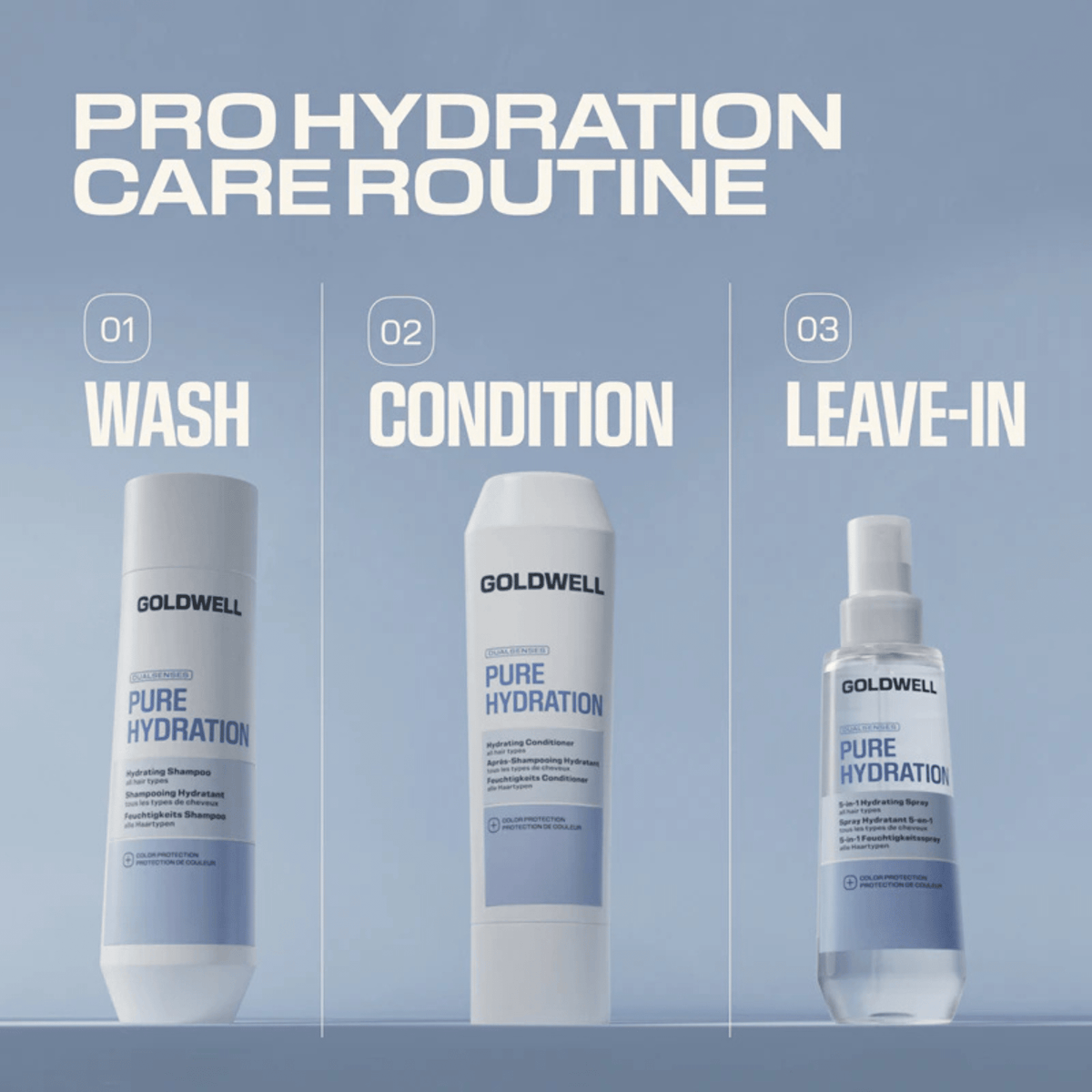 Goldwell. Shampoing Hydratant Pure Hydration - 300 ml - Concept C. Shop