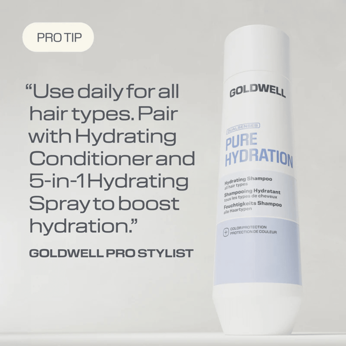Goldwell. Shampoing Hydratant Pure Hydration - 300 ml - Concept C. Shop