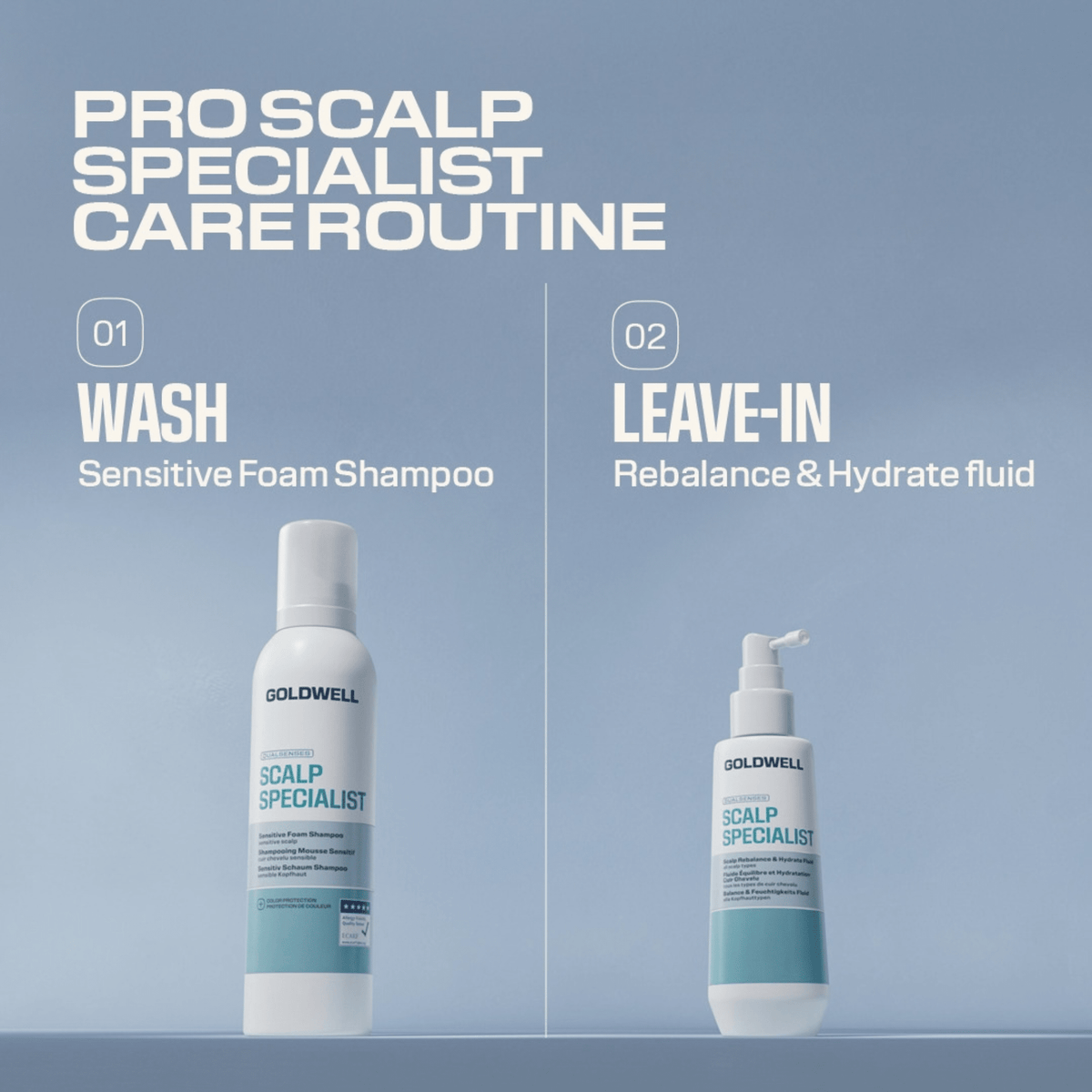 Goldwell. Shampoing Mousse Sensitif Cuir Chevelu Sensible Scalp Specialist - 250 ml - Concept C. Shop