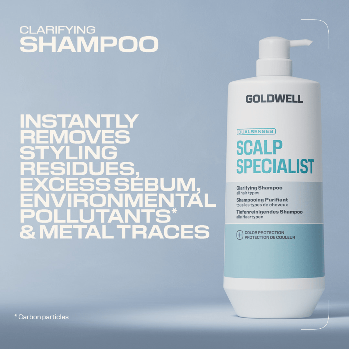 Goldwell. Shampoing Purifiant Scalp Specialist - 1000 ml - Concept C. Shop