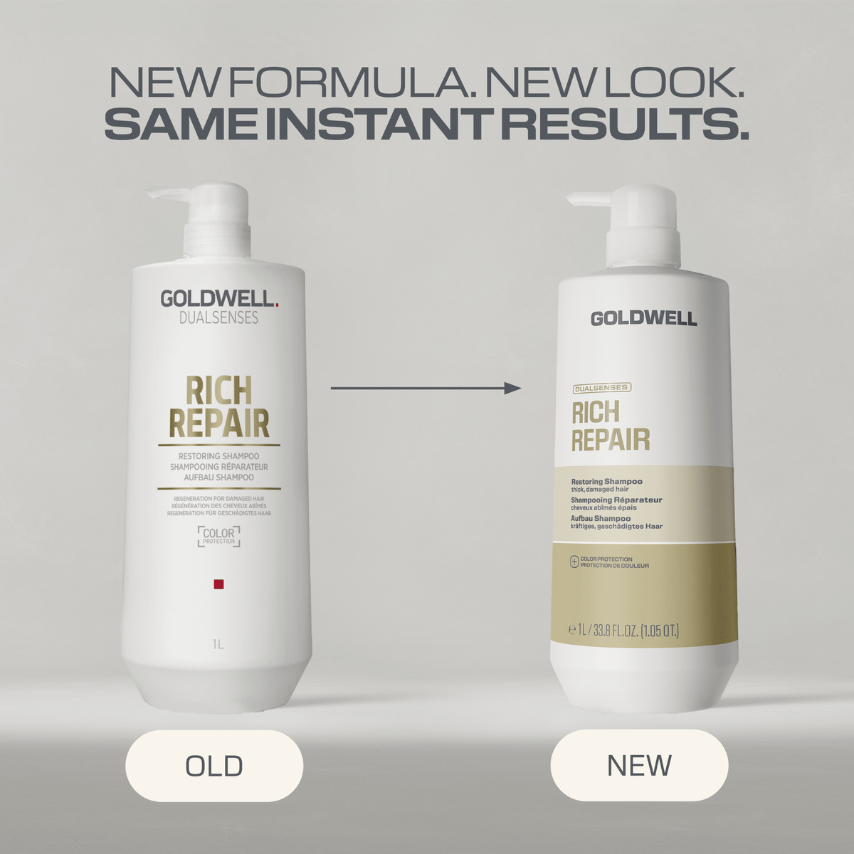 Goldwell. Shampoing Réparateur Rich Repair - 1000 ml - Concept C. Shop