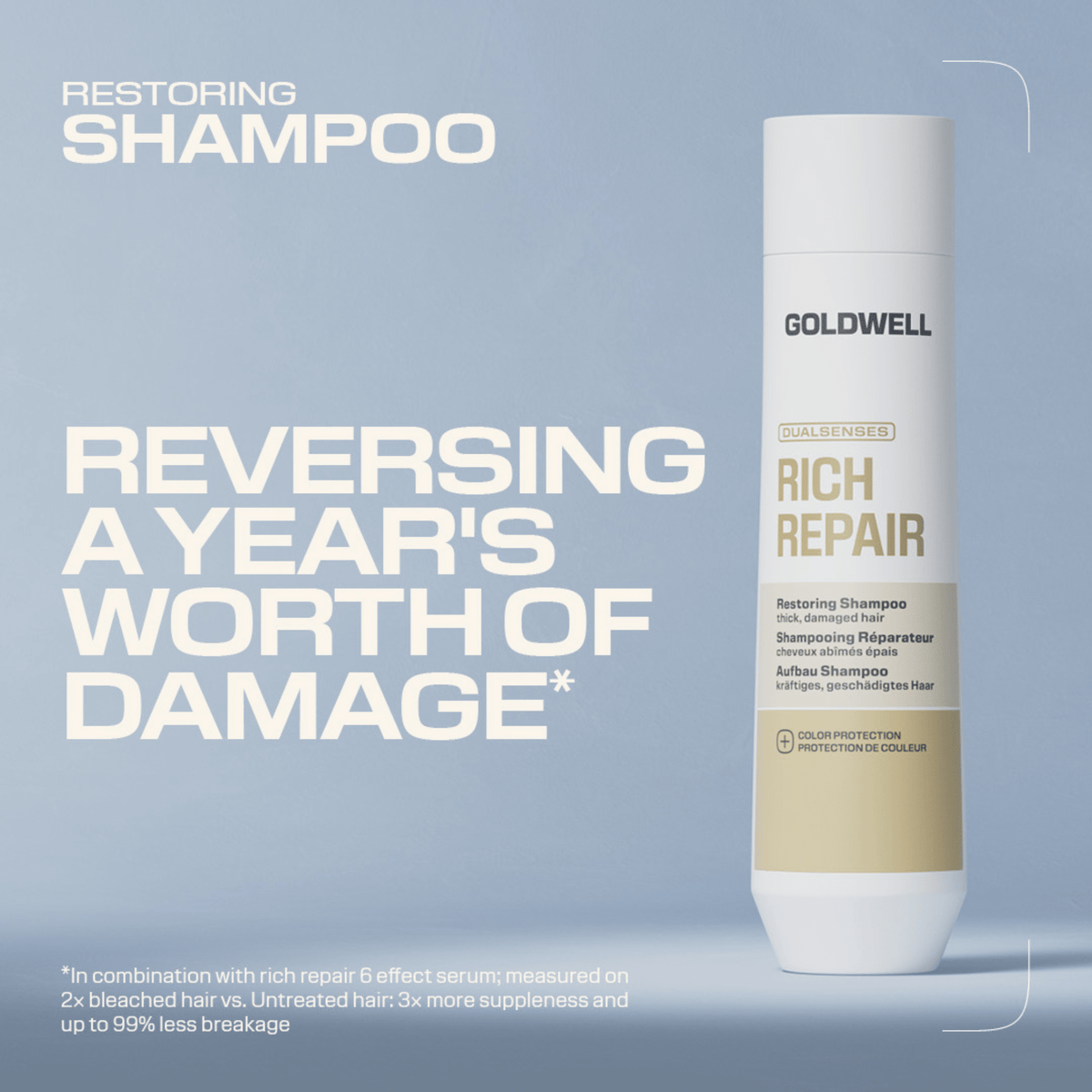 Goldwell. Shampoing Réparateur Rich Repair - 300 ml - Concept C. Shop