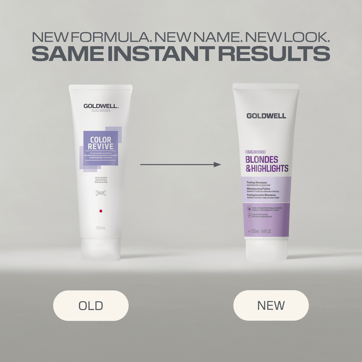 Goldwell. Shampoing Violet Platine Blondes & Highlights - 250 ml - Concept C. Shop