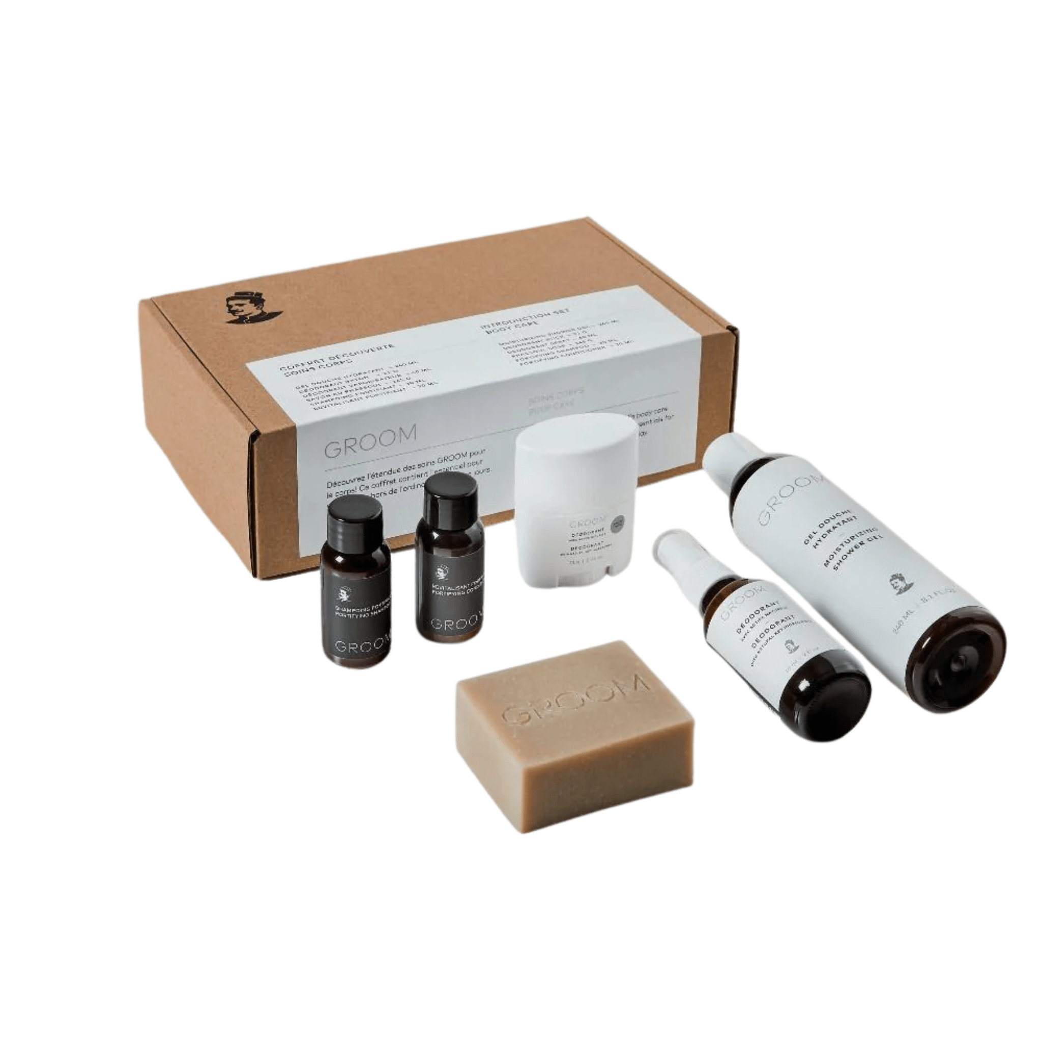 Groom. Coffret Découverte - Soins du Corps - Concept C. Shop