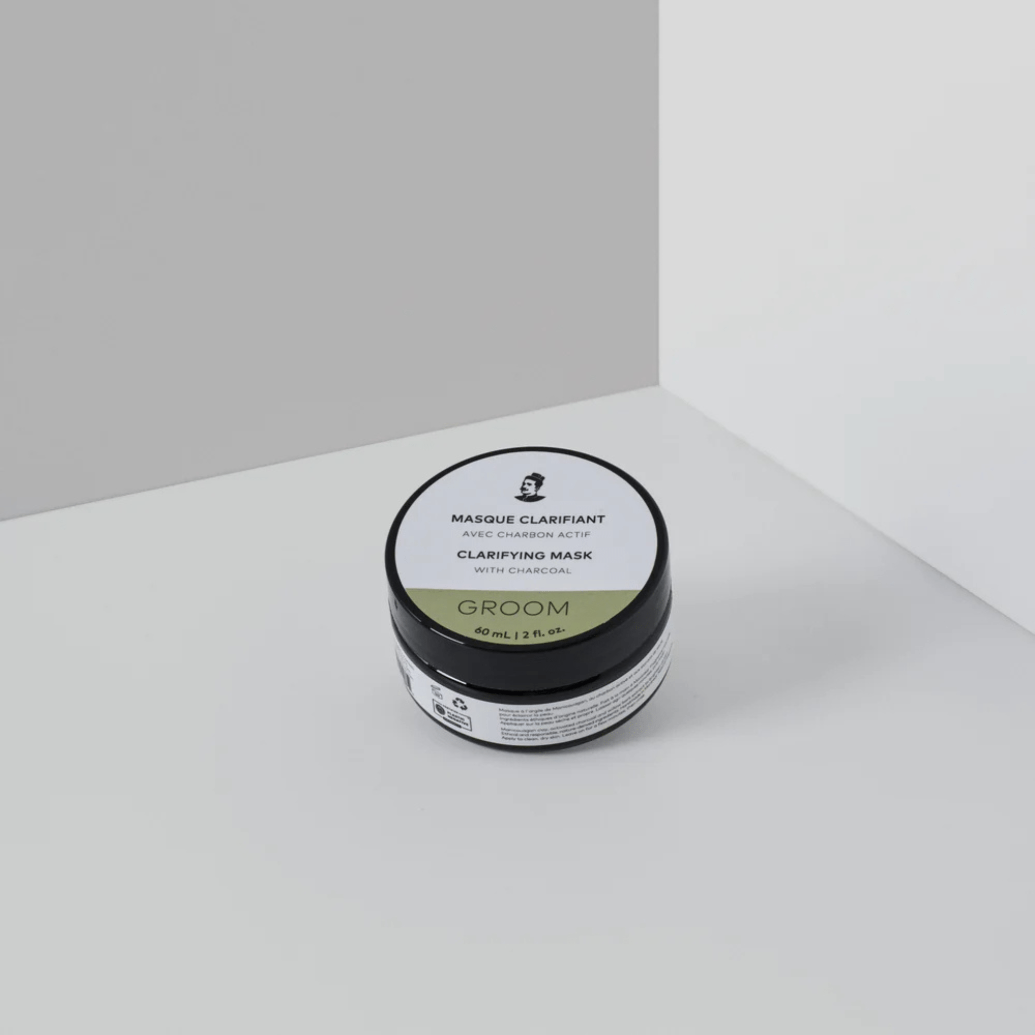 Groom. Masque Clarifiant avec Charbon Actif - 60 ml - Concept C. Shop