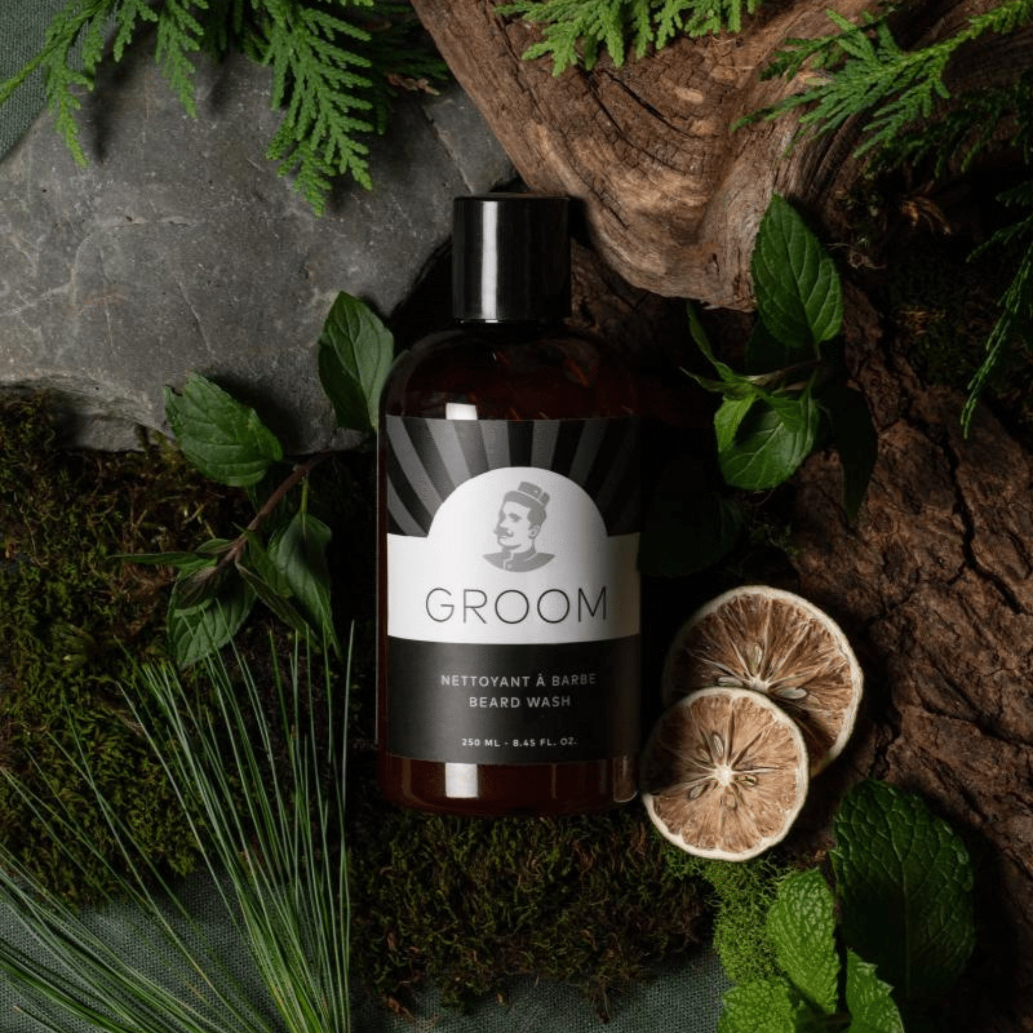 Groom. Nettoyant à Barbe - 500 ml - Concept C. Shop