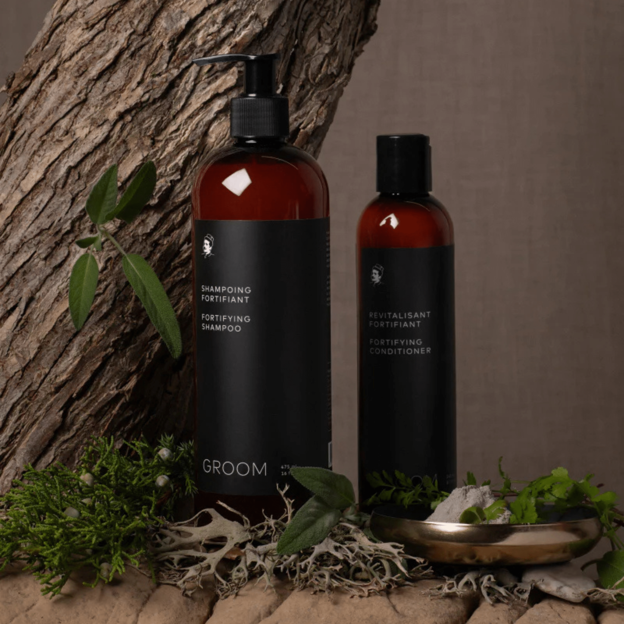 Groom. Shampoing Fortifiant - 475 ml - Concept C. Shop