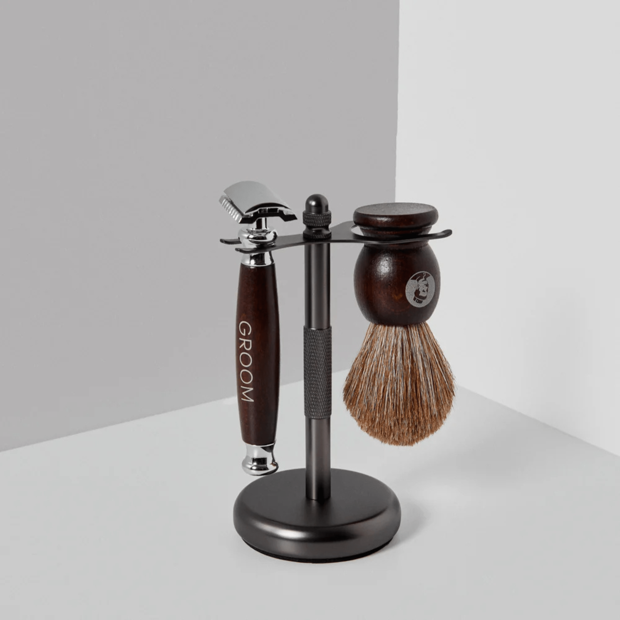 Groom. Support à Blaireau et Rasoir - Concept C. Shop