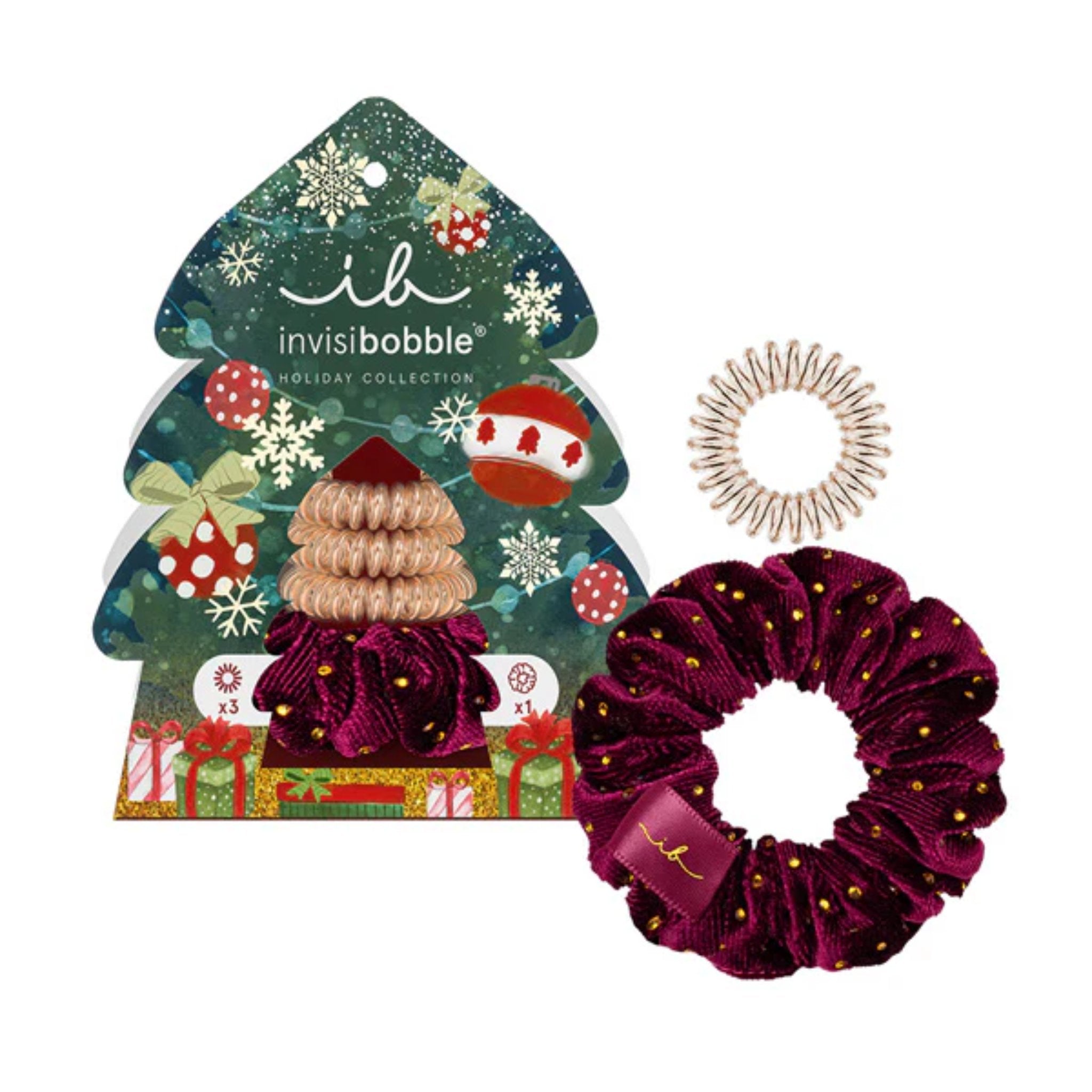 Invisibobble. Ensemble Good Things Come in Trees - Pqt. 4 - Concept C. Shop