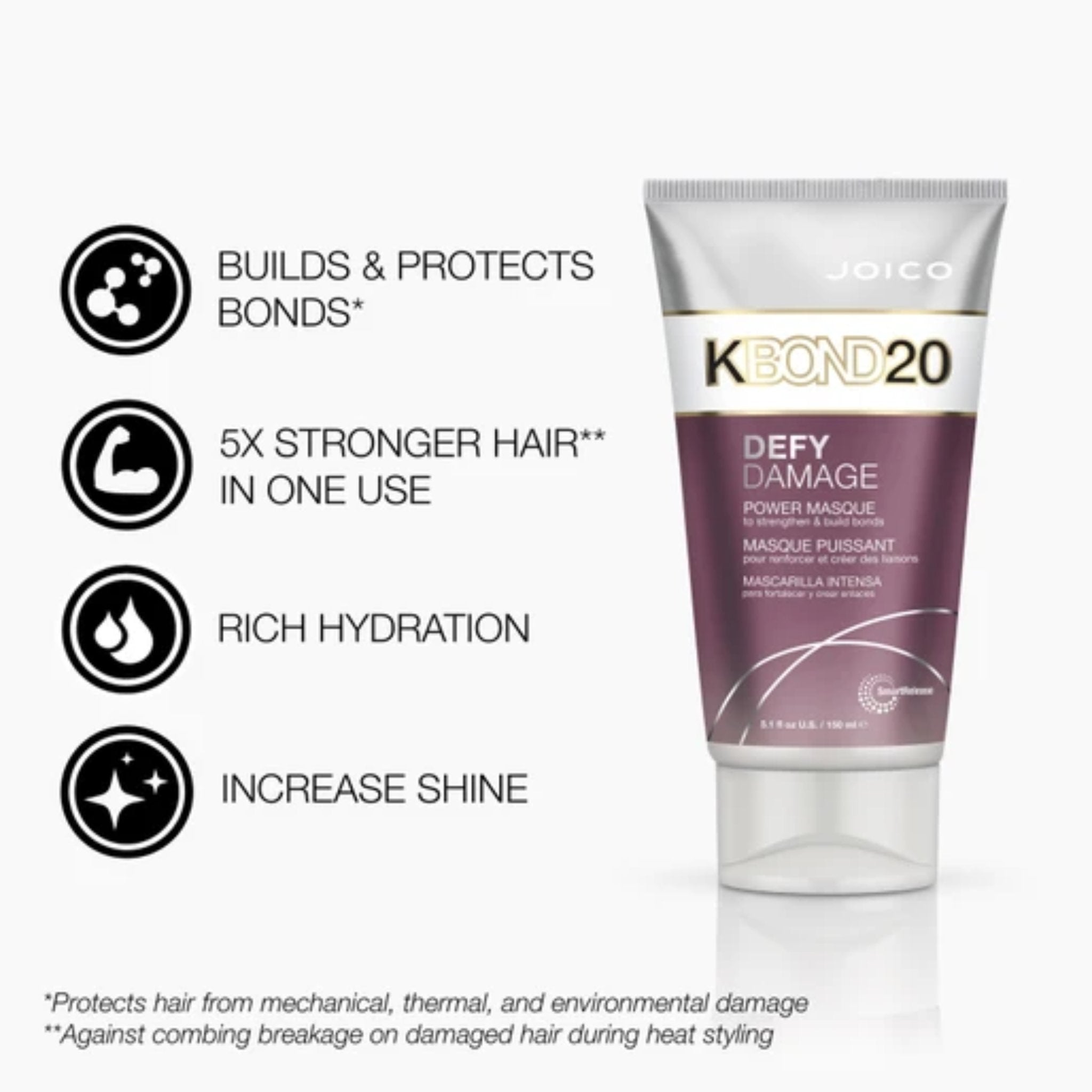 Joico. Masque Puissant KBOND20 Defy Damage - 150 ml - Concept C. Shop