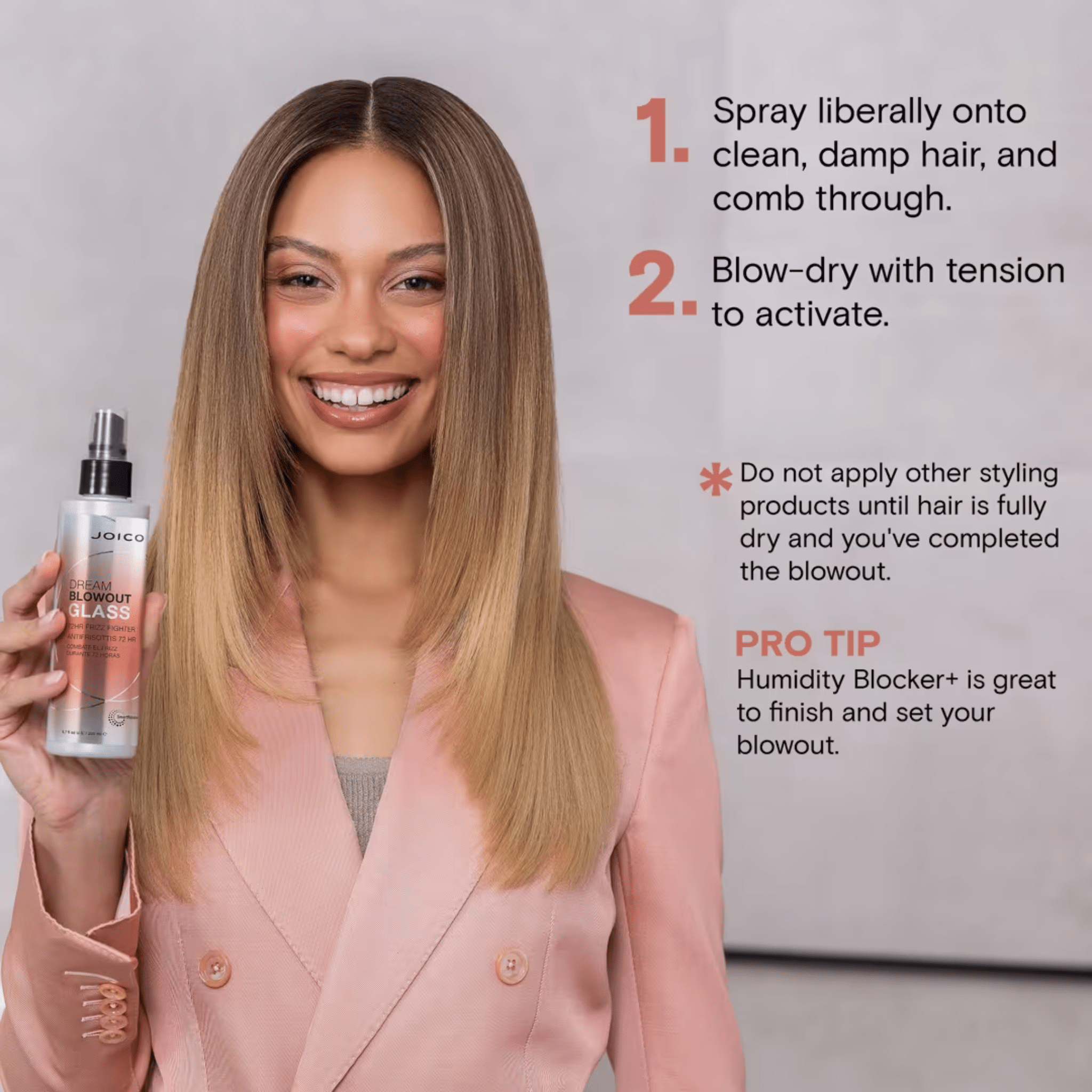 Joico. Sérum Anti - Frisottis 72H Dream Blowout Glass - 200 ml - Concept C. Shop