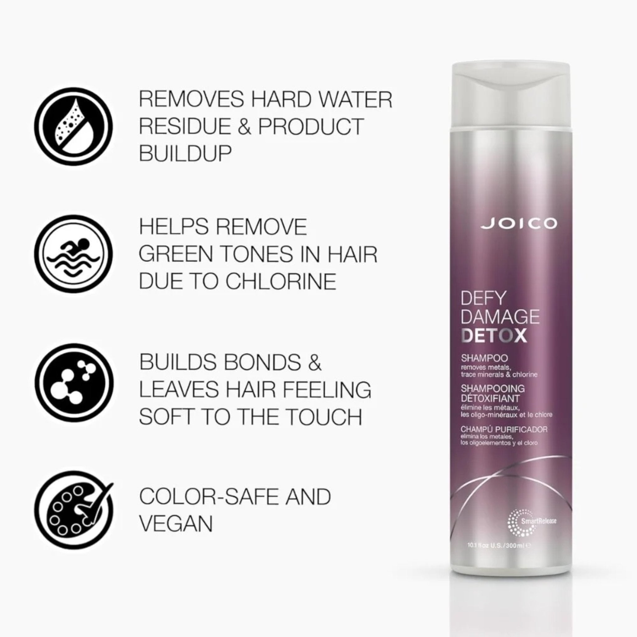 Joico. Shampoing Détoxifiant Defy Damage - 1000 ml - Concept C. Shop