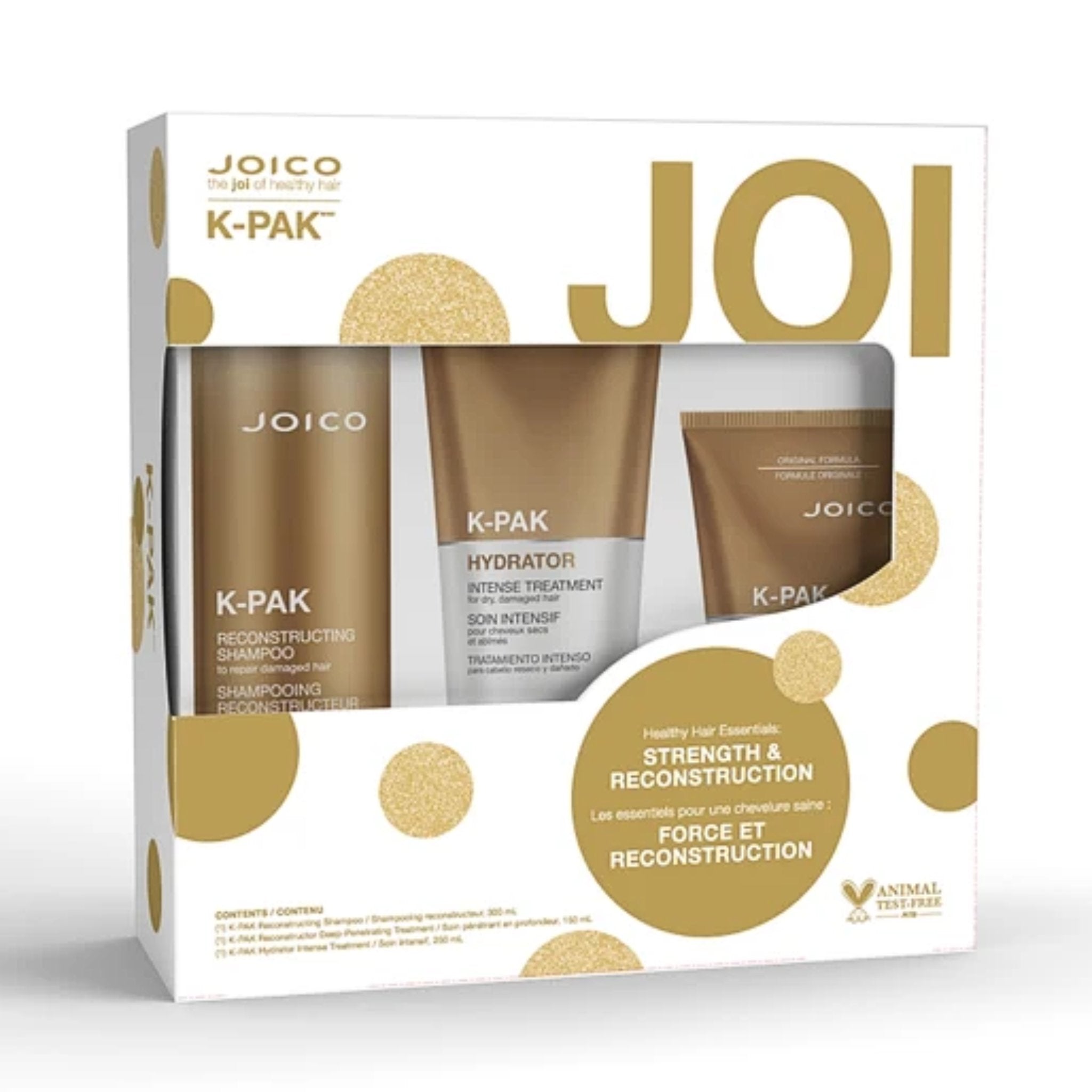 Joico. Trio des Fêtes - K - Pak - Concept C. Shop