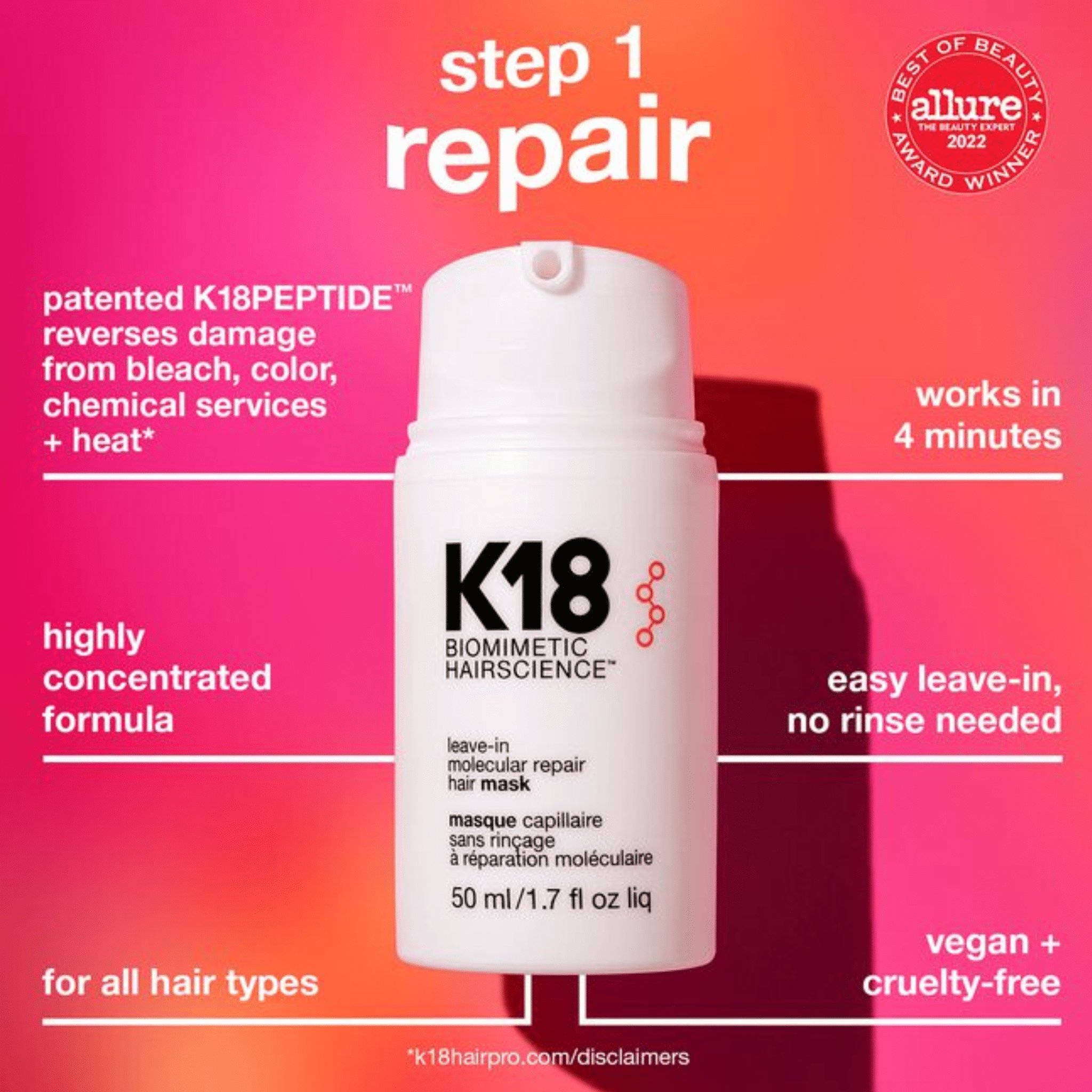 K18. Coffret De Printemps - Brushing De Qualité Chez Soi - Concept C. Shop