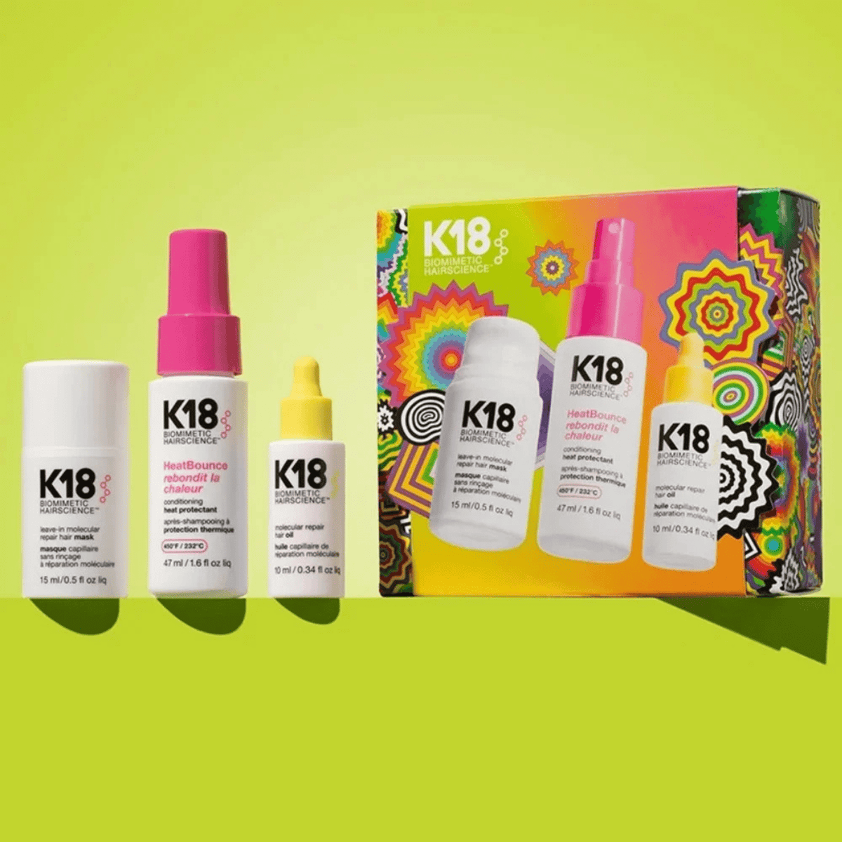 K18. Coffret Des Fêtes - Trio Repair & Protect - Concept C. Shop