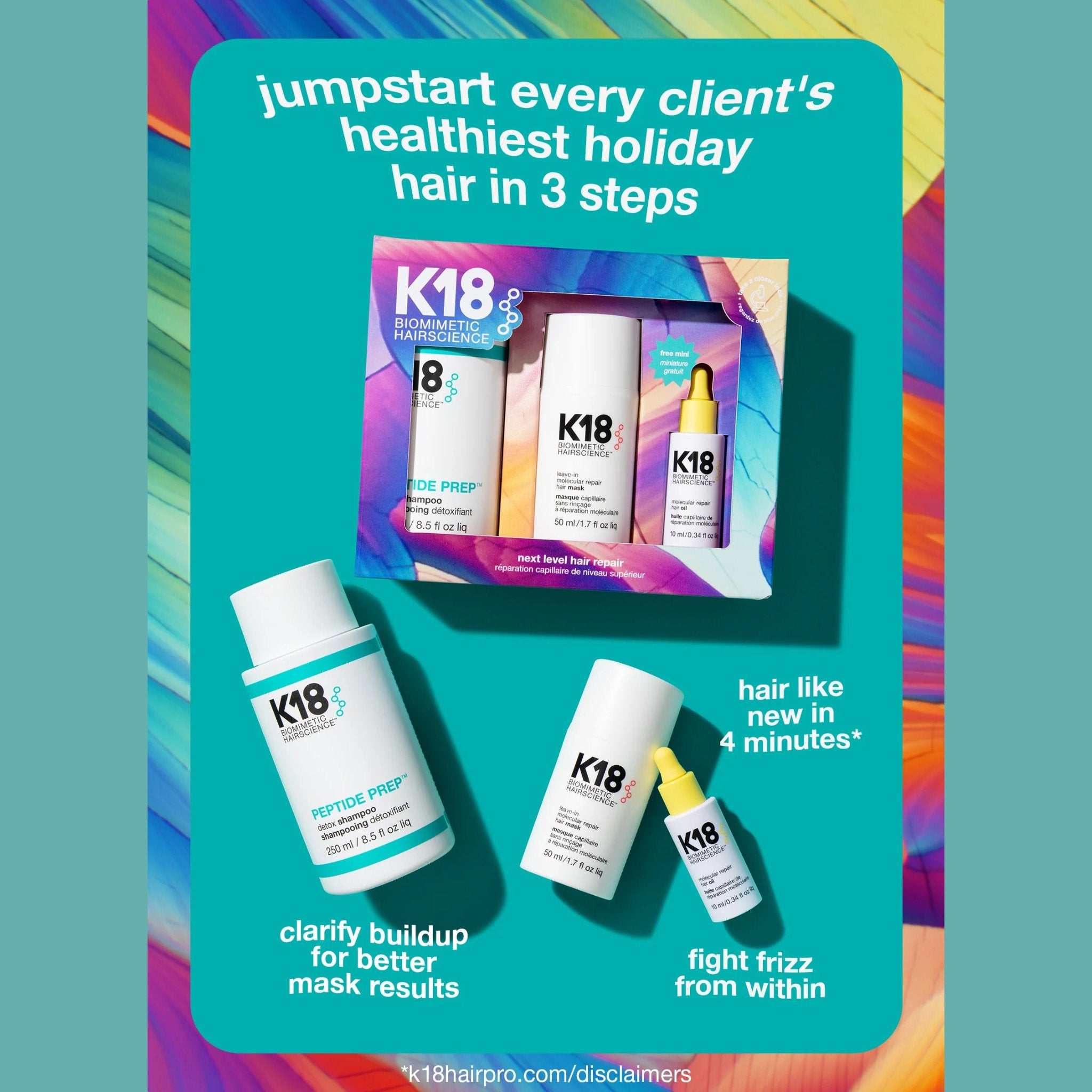 K18. Coffret Next Level Hair Repair - Concept C. Shop