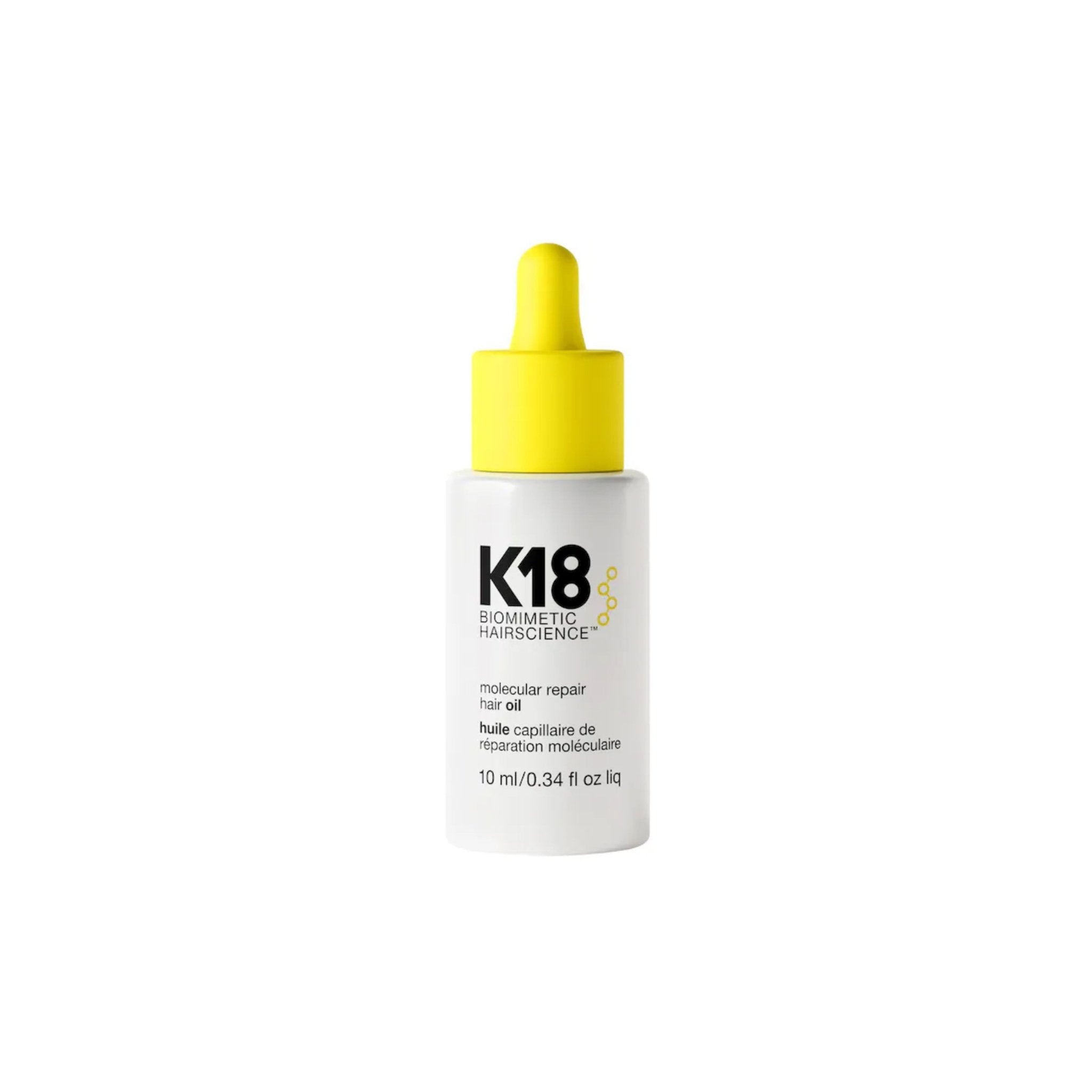 K18. Huile Capillaire de Réparation Moléculaire - 10 ml - Concept C. Shop