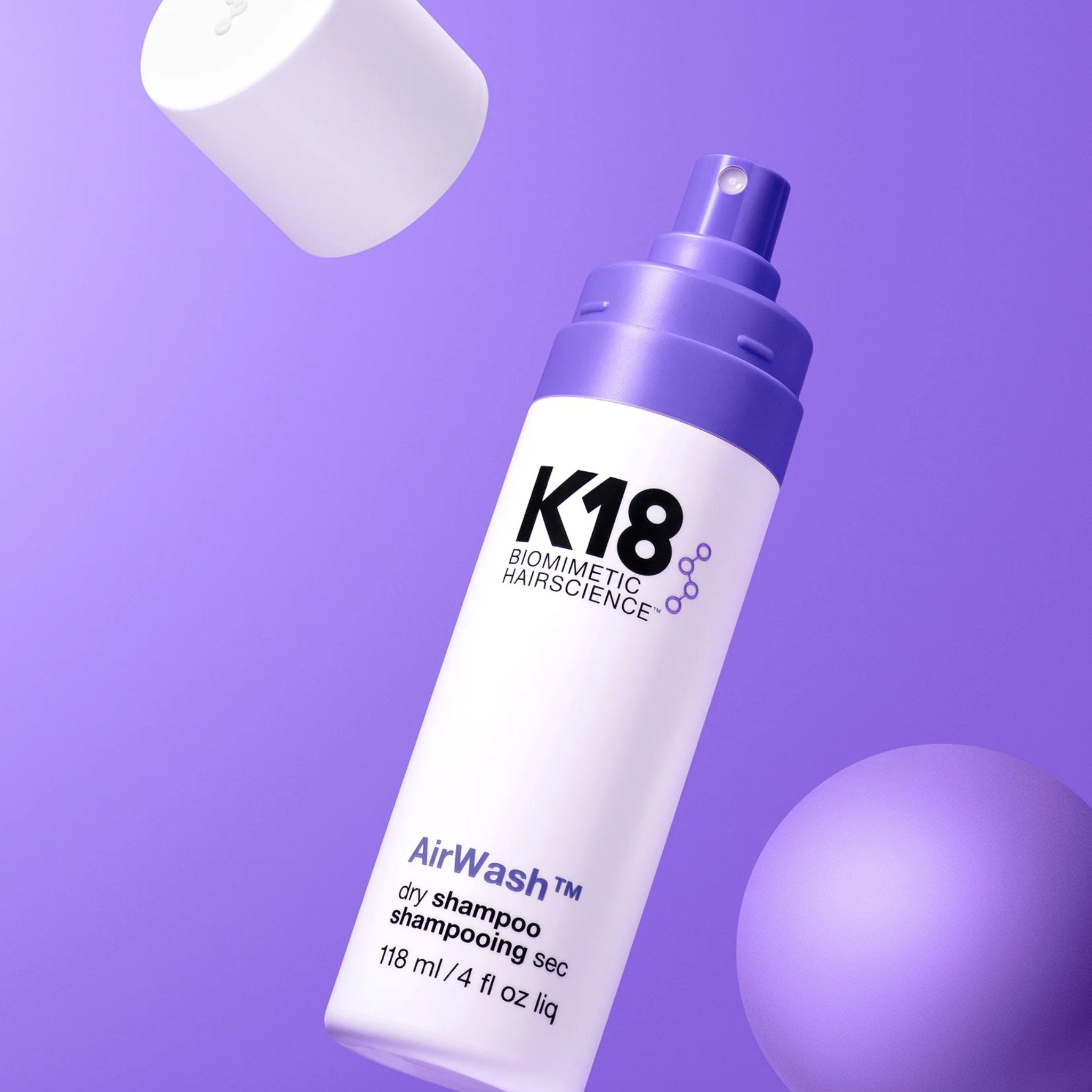 K18. Shampoing Sec AirWash - 118 ml (en solde) - Concept C. Shop