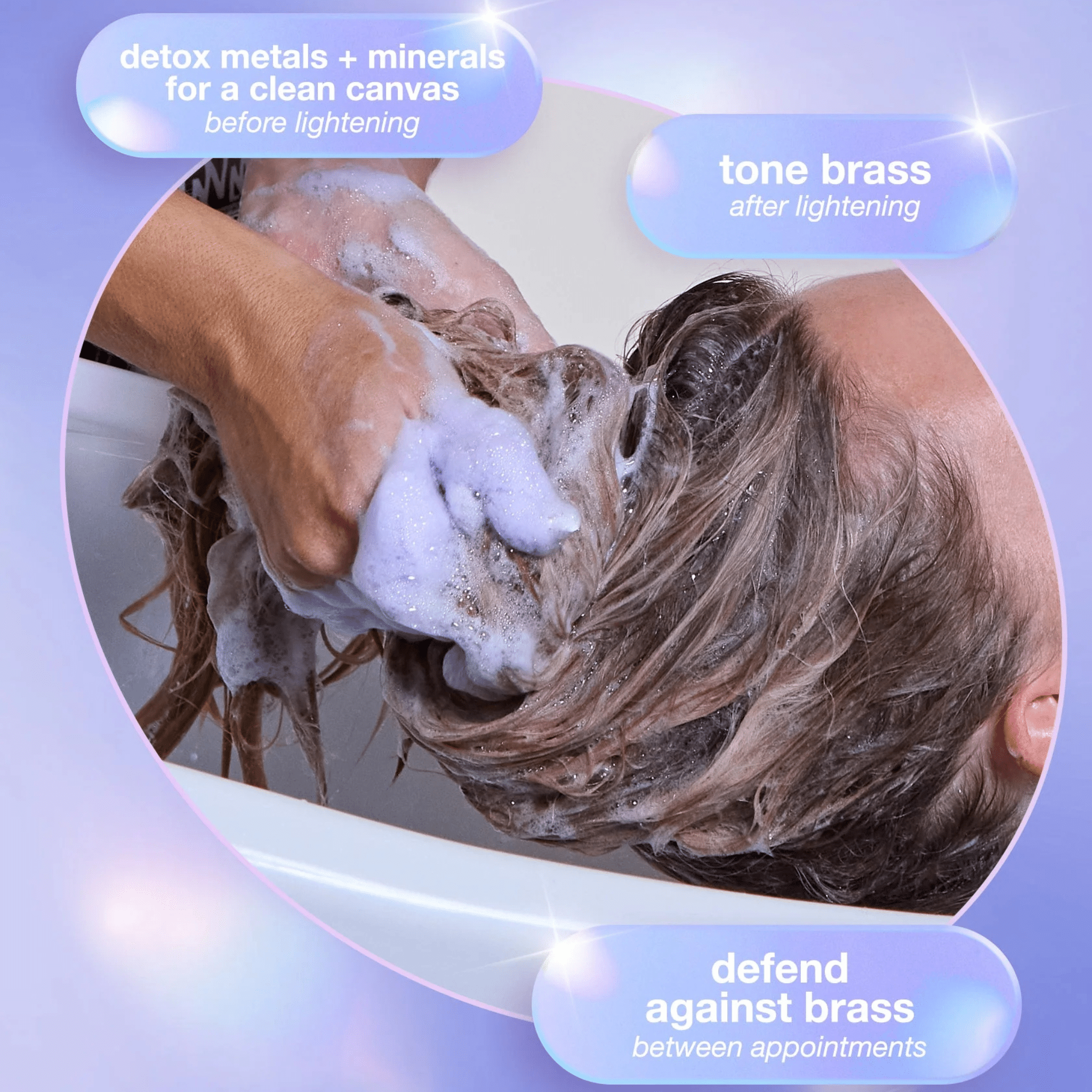K18. Shampoing Violet Défense Anti - Oxydation Triple Éclat - 125 ml - Concept C. Shop