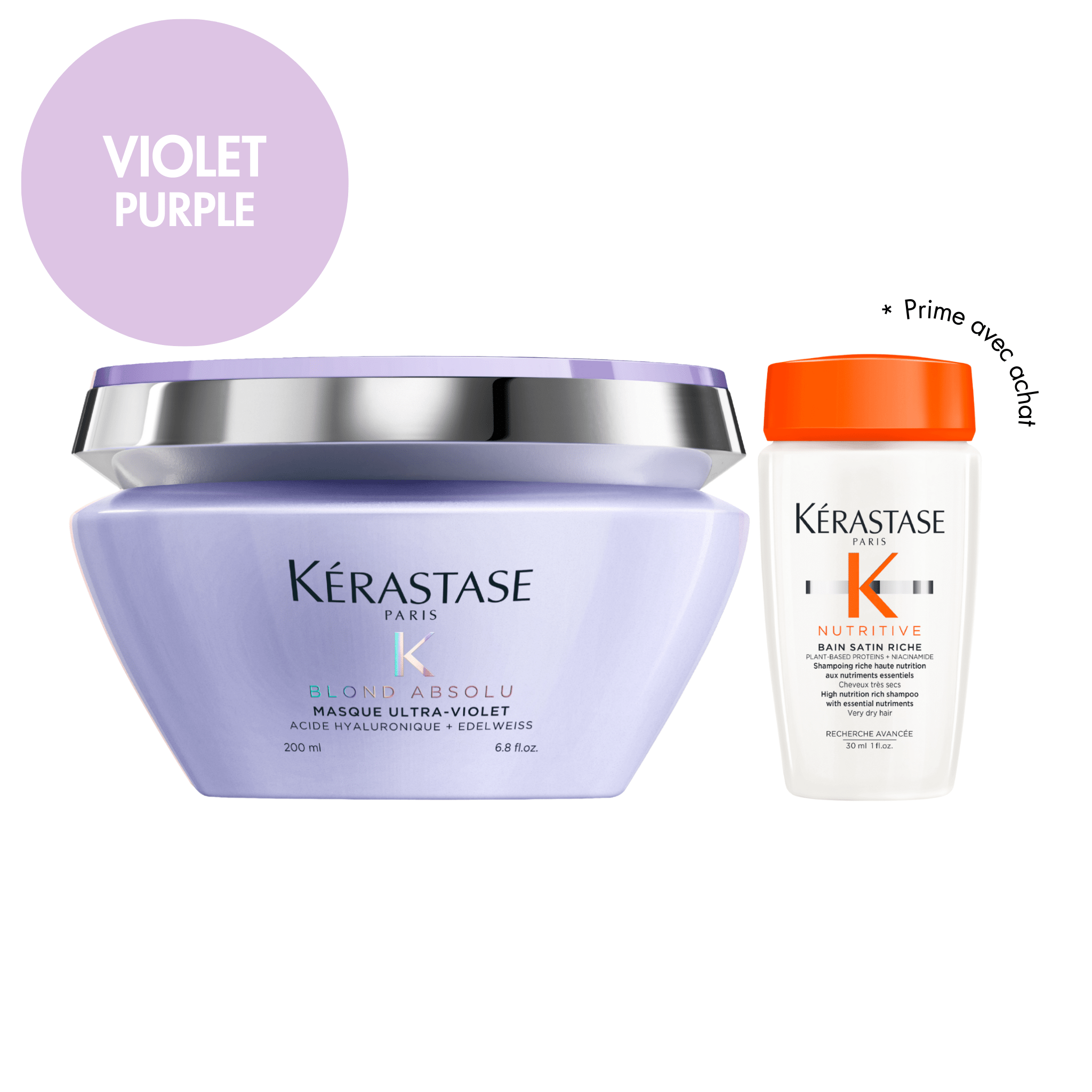 Kérastase. Blond Absolu Masque Ultra - Violet - 200 ml - Concept C. Shop