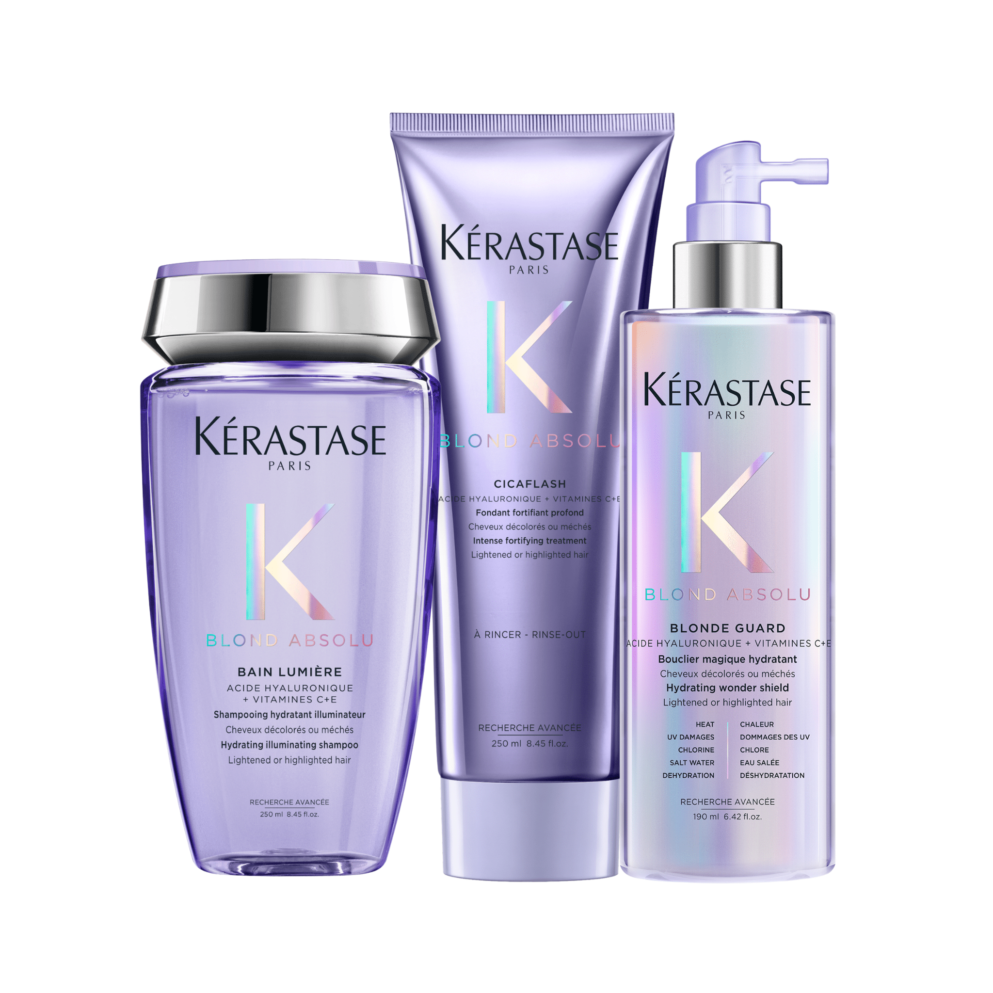 Kérastase. Blond Absolu Routine Soins Hydratants et Éclaircissants - Concept C. Shop