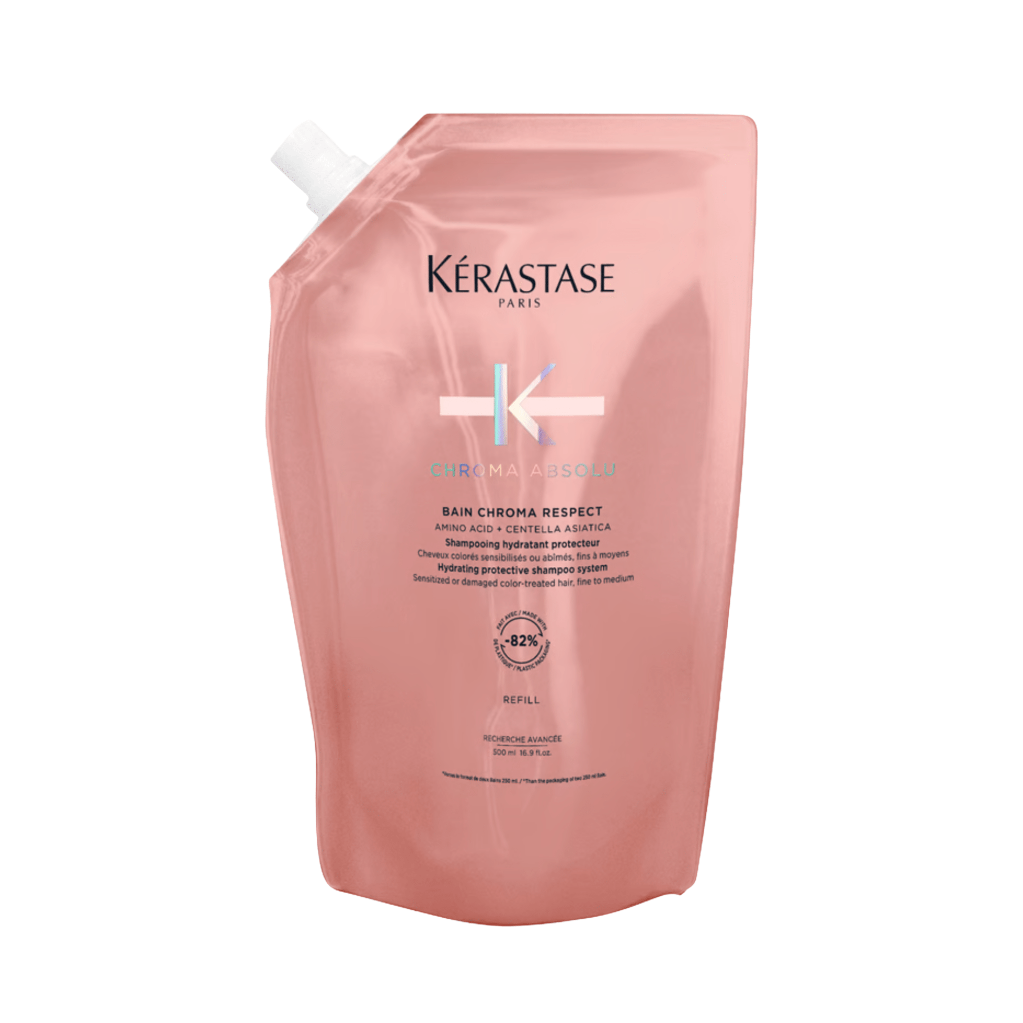 Kérastase. Chroma Absolu Recharge Shampoing Bain Chroma Respect - 500 ml - Concept C. Shop