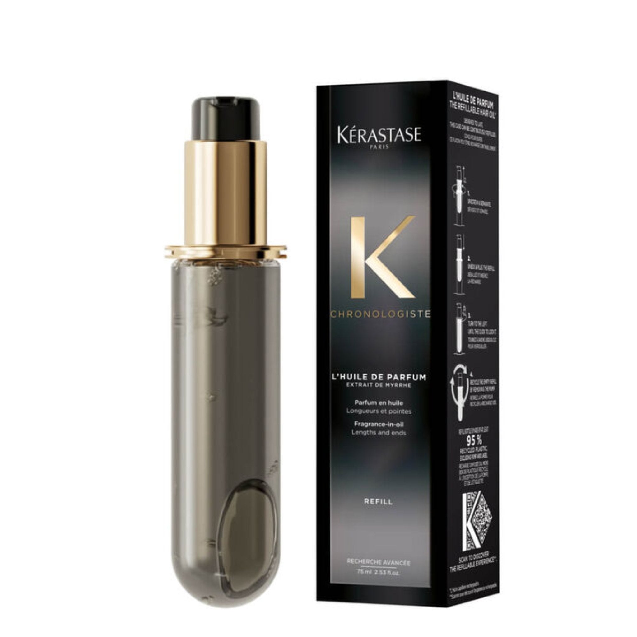 Kérastase. Chronologiste Huile De Parfum Recharge - 75 ml - Concept C. Shop