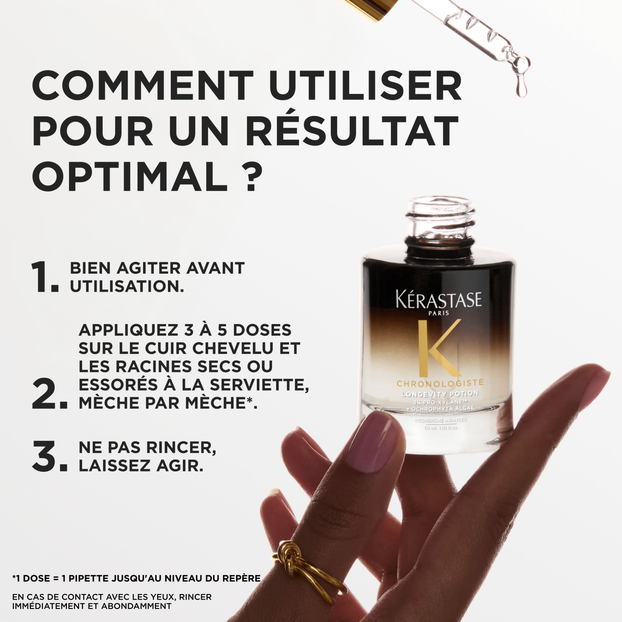 Kérastase. Chronologiste Sérum Potion de Longévité - 30 ml - Concept C. Shop