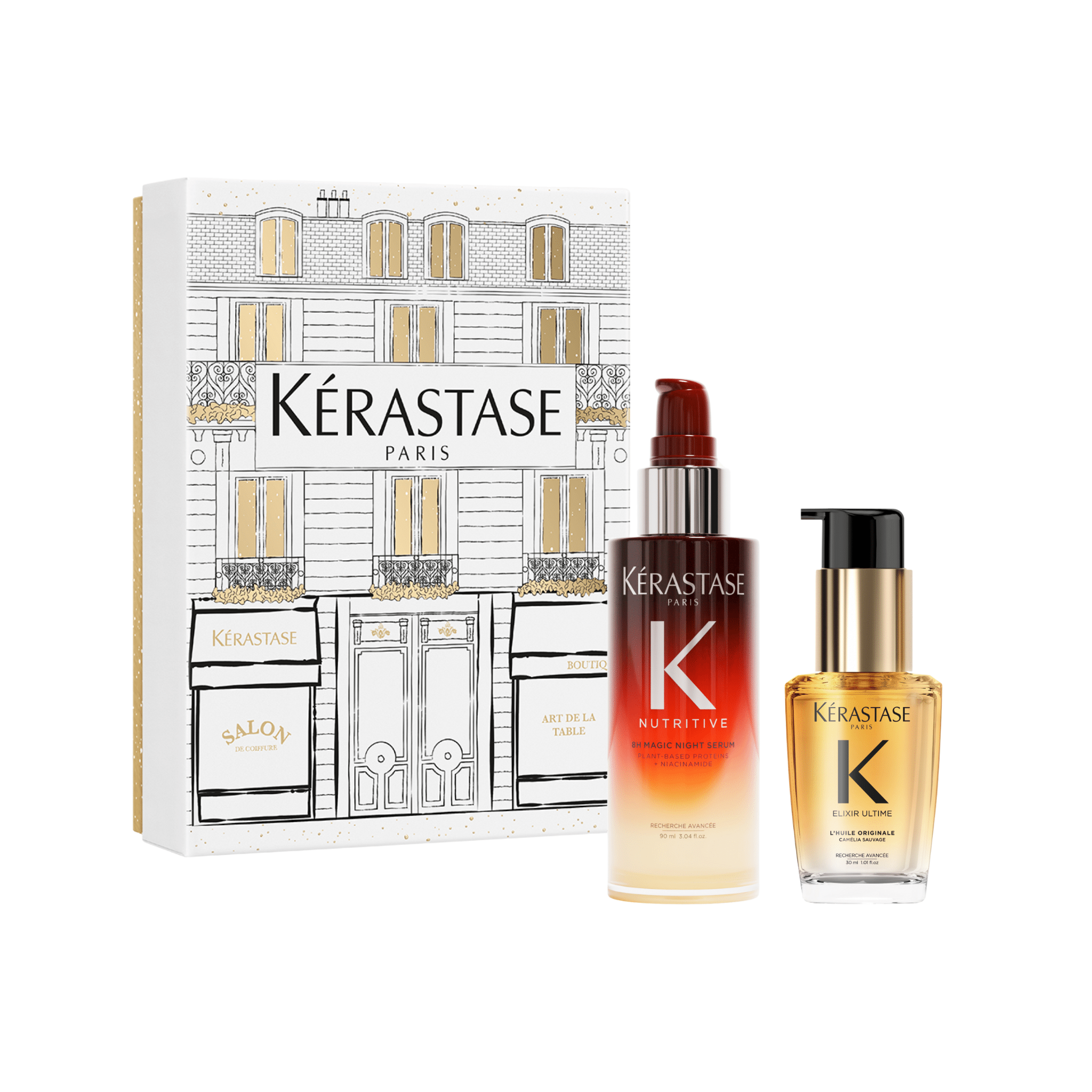 Kérastase. Coffret Découverte - Nutritive Et Elixir Ultime - Concept C. Shop