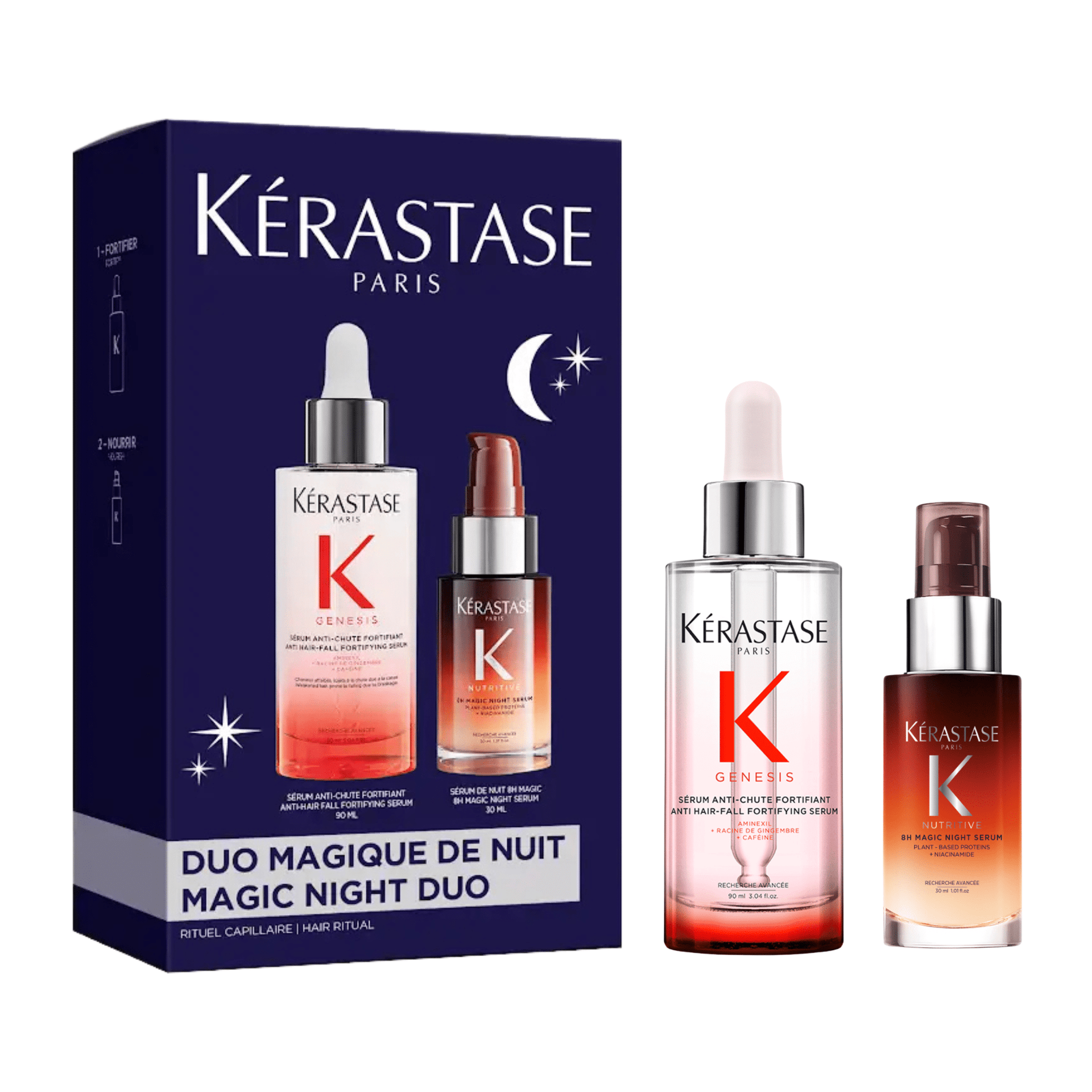 Kérastase. Spring Gift Set - 8H Magic Night + Genesis Duo