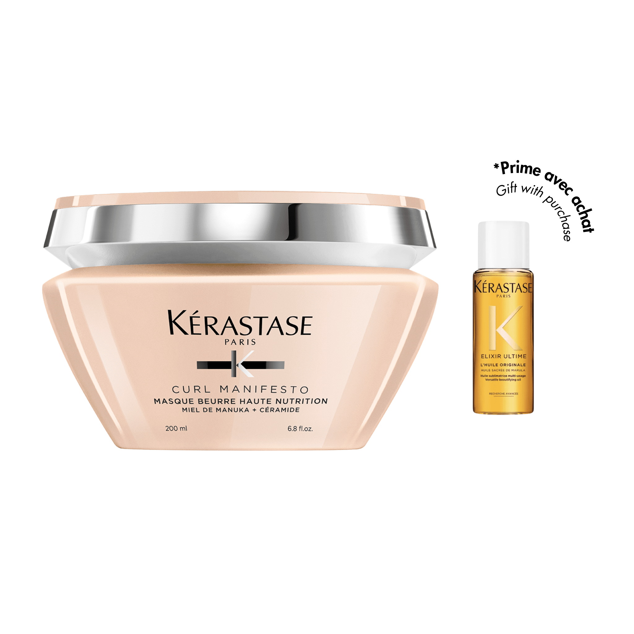 Kérastase. Curl Manifesto Masque Beurre Haute Nutrition - 200 ml - Concept C. Shop