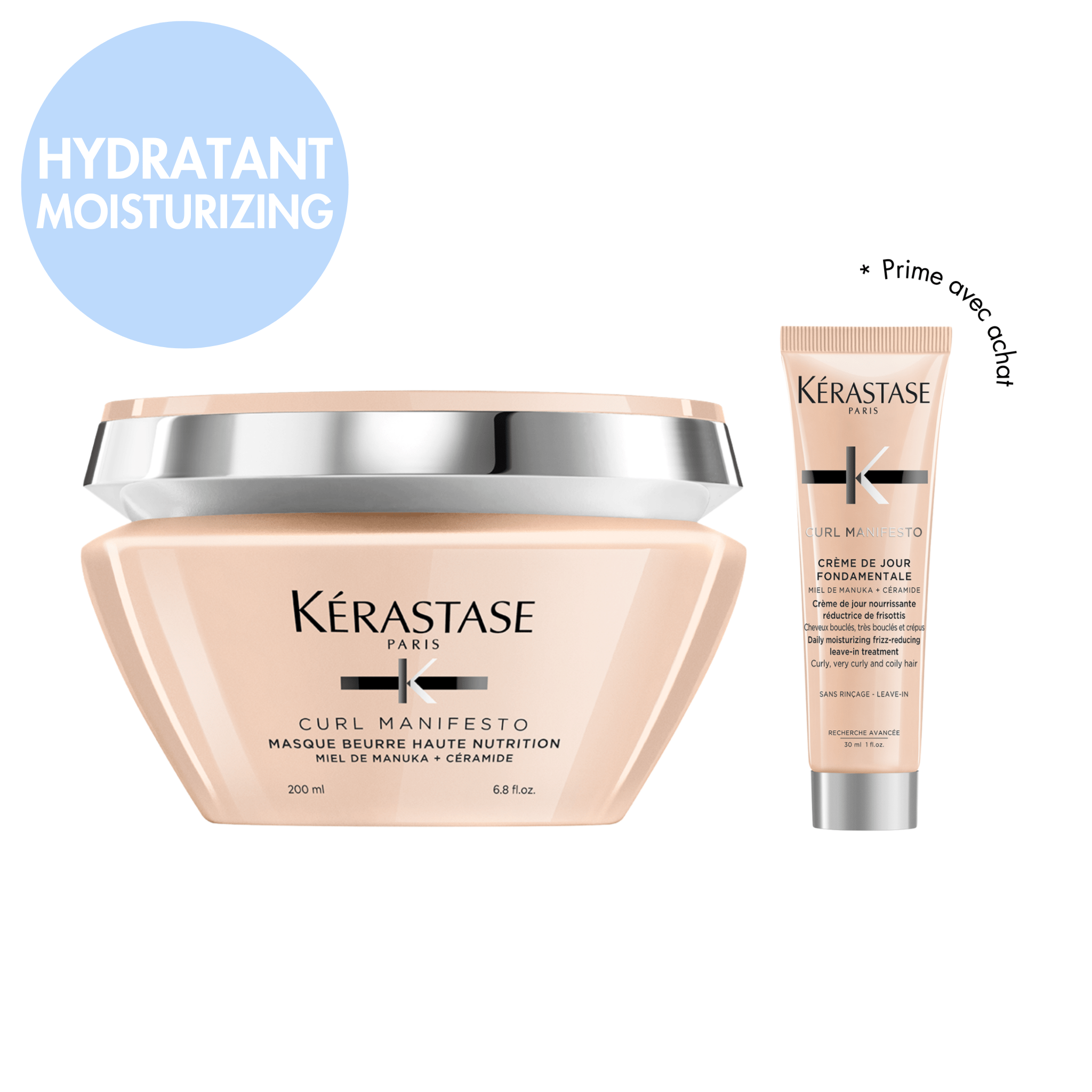 Kérastase. Curl Manifesto Masque Beurre Haute Nutrition - 200 ml - Concept C. Shop