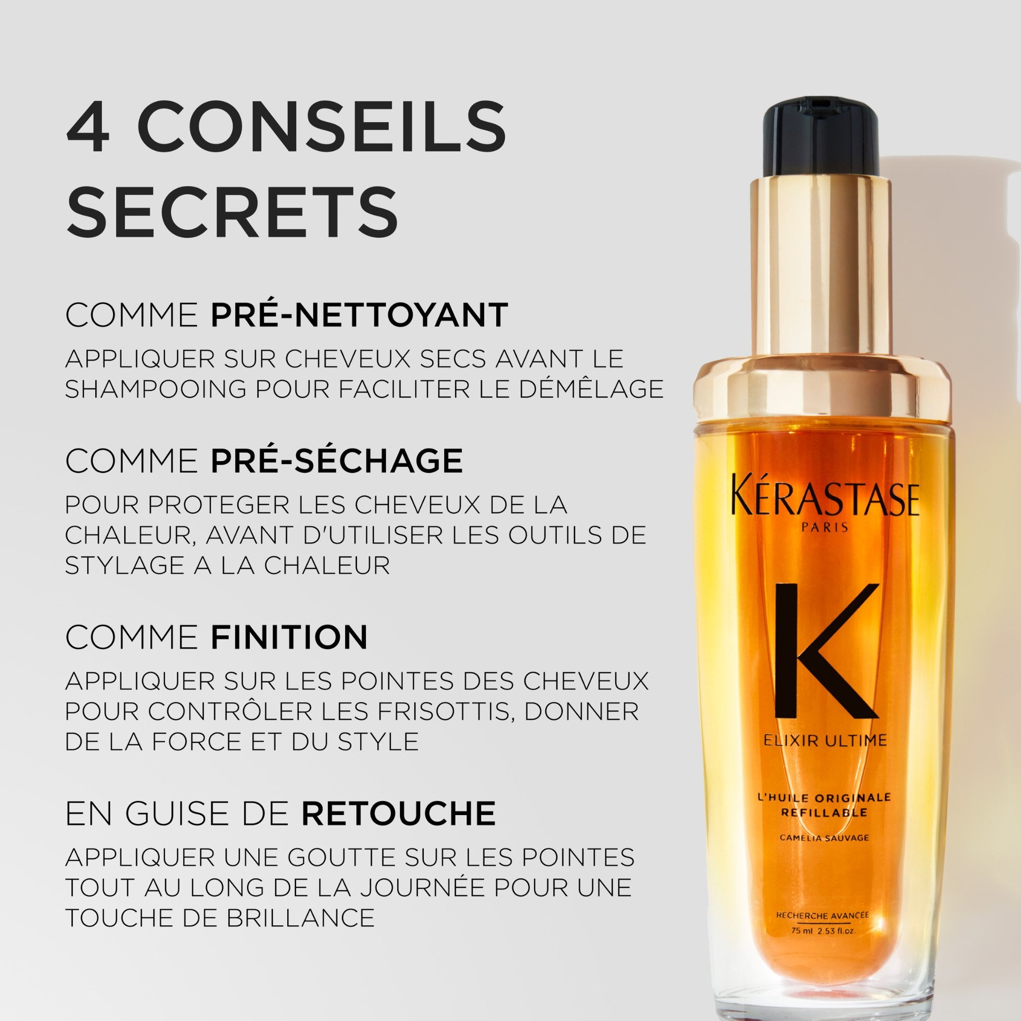 Kérastase. Elixir Ultime Huile Originale - 15 ml - Concept C. Shop