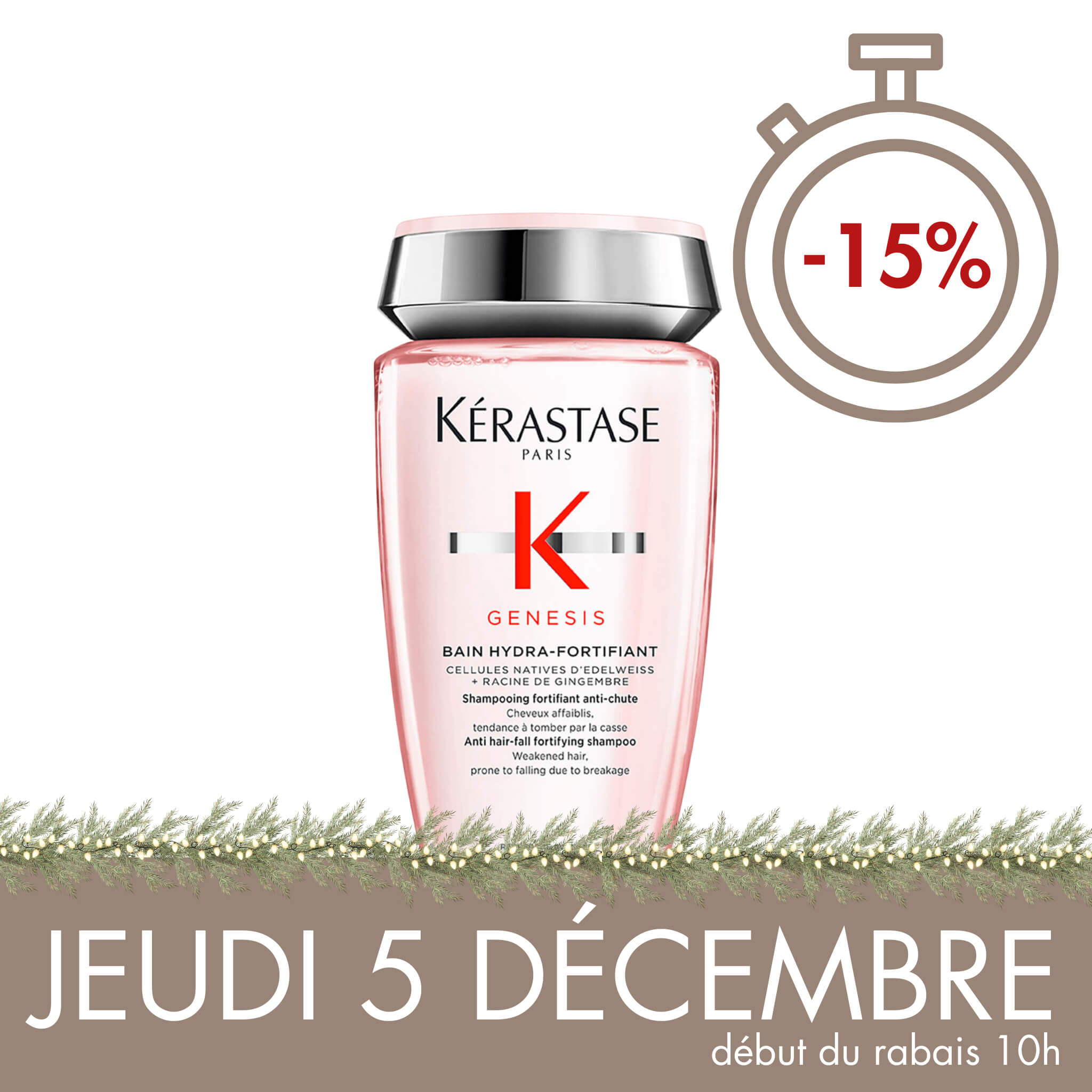 Kérastase. Genesis Shampoing Bain Hydra - Fortifiant - 250 ml - Concept C. Shop