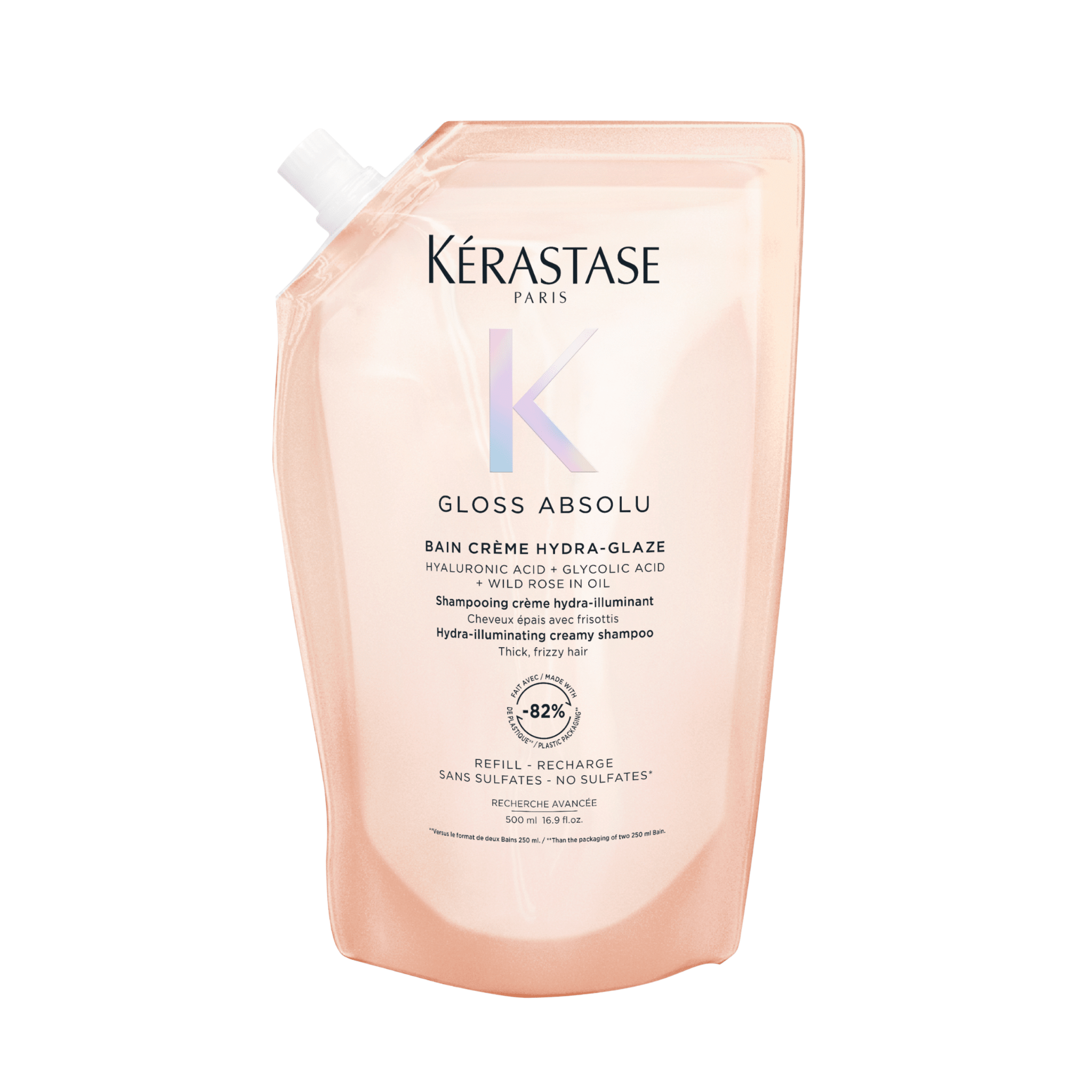 Kérastase. Gloss Absolu Recharge Shampoing Bain Crème Hydra - Glaze - 500 ml - Concept C. Shop