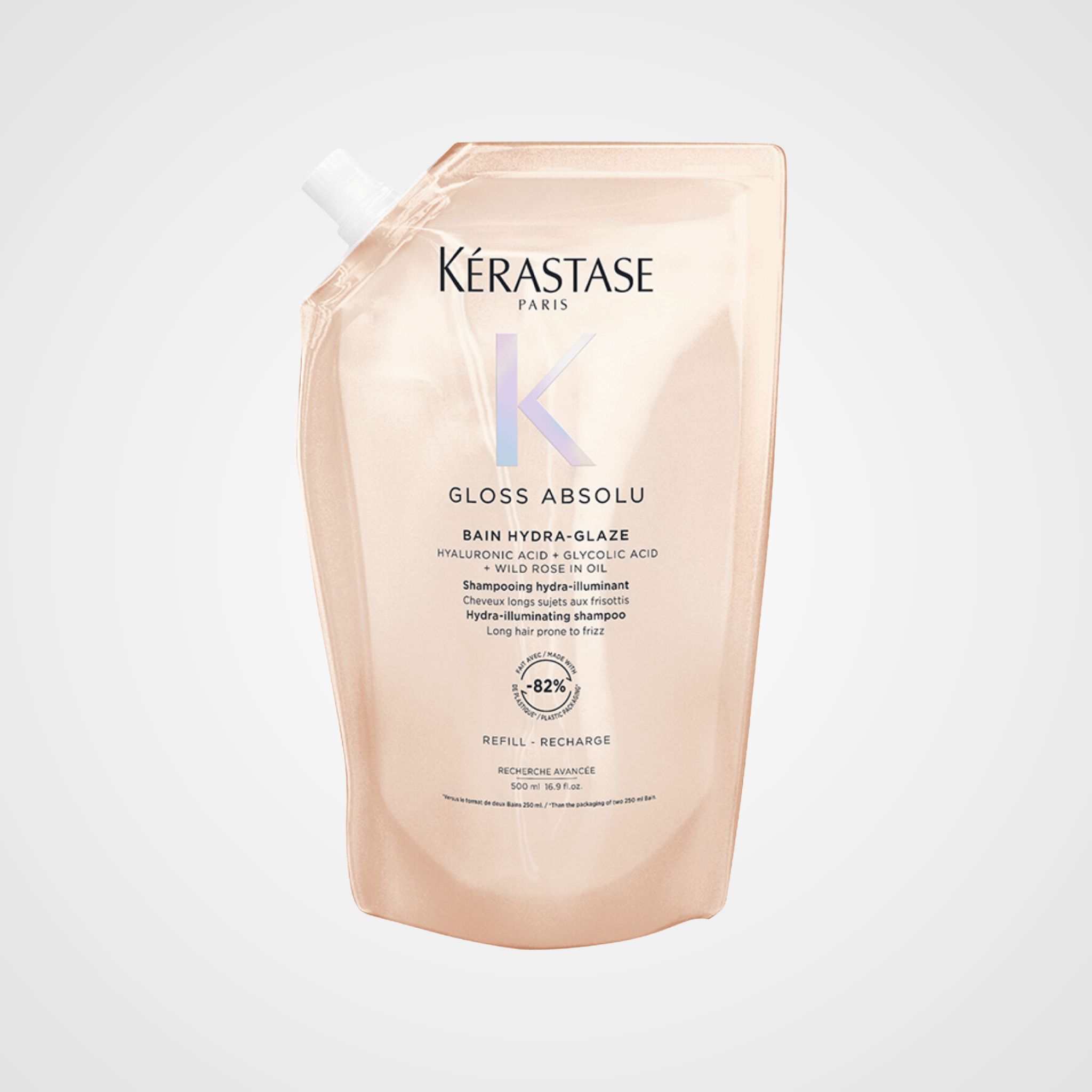 Kérastase. Gloss Absolu Recharge Shampoing Bain Hydra - Glaze - 500 ml (Lancement 1er avril 2025) - Concept C. Shop