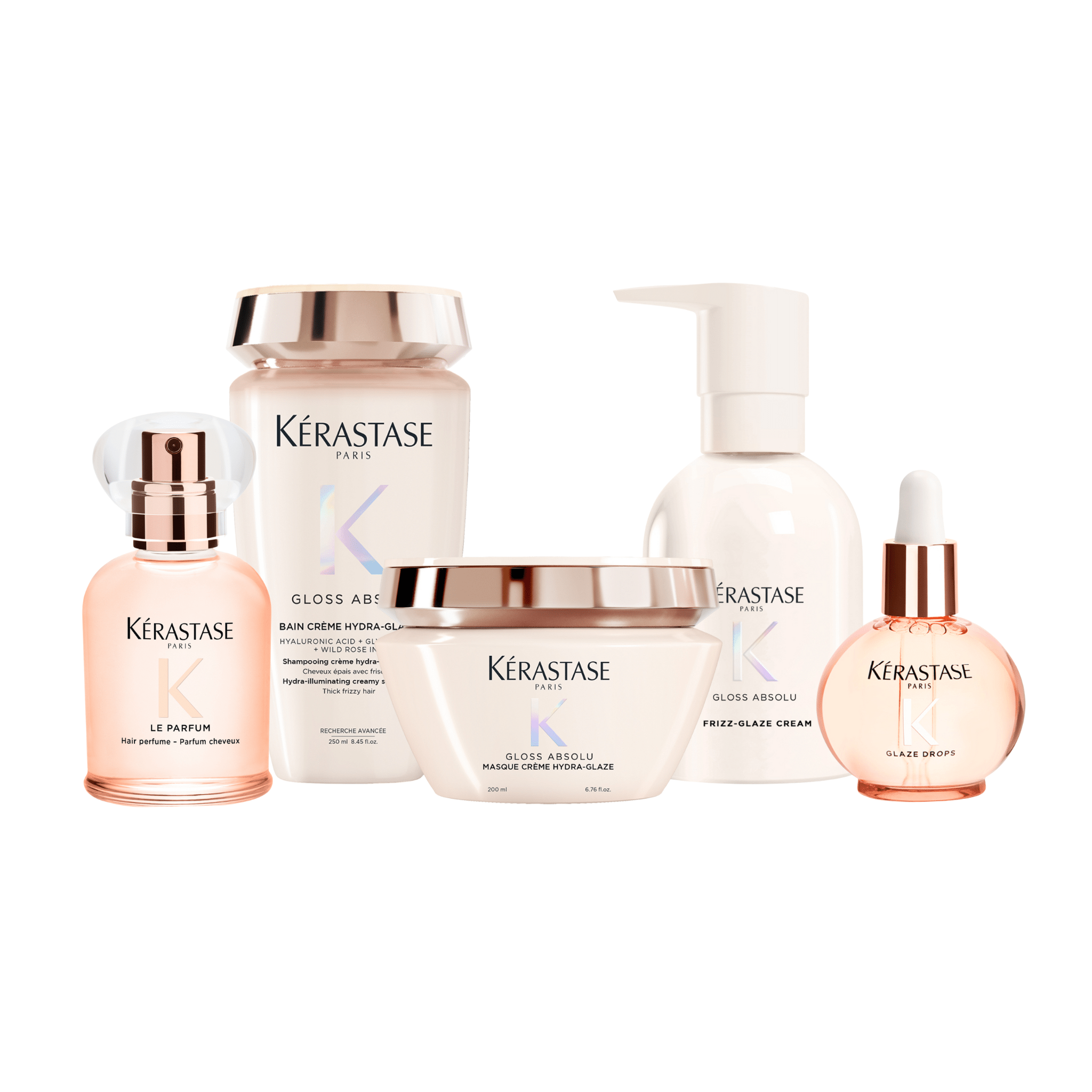 Kérastase. Gloss Absolu Routine Complète pour Cheveux Épais - Huile et Parfum - Concept C. Shop