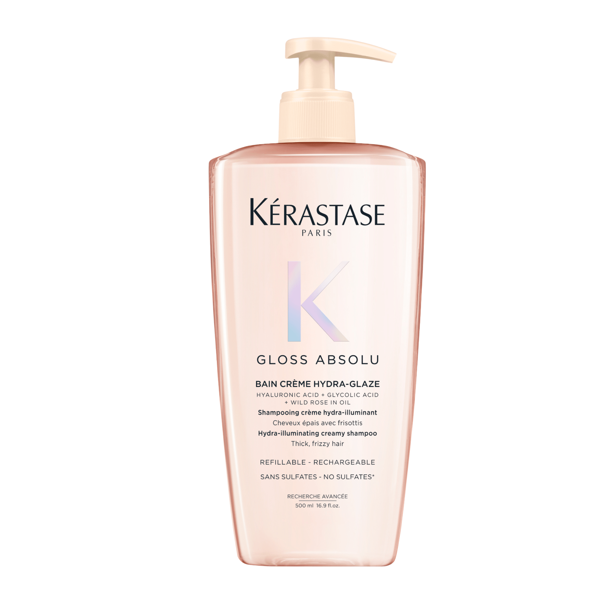 Kérastase. Gloss Absolu Shampoing Bain Crème Hydra - Glaze - 500 ml - Concept C. Shop
