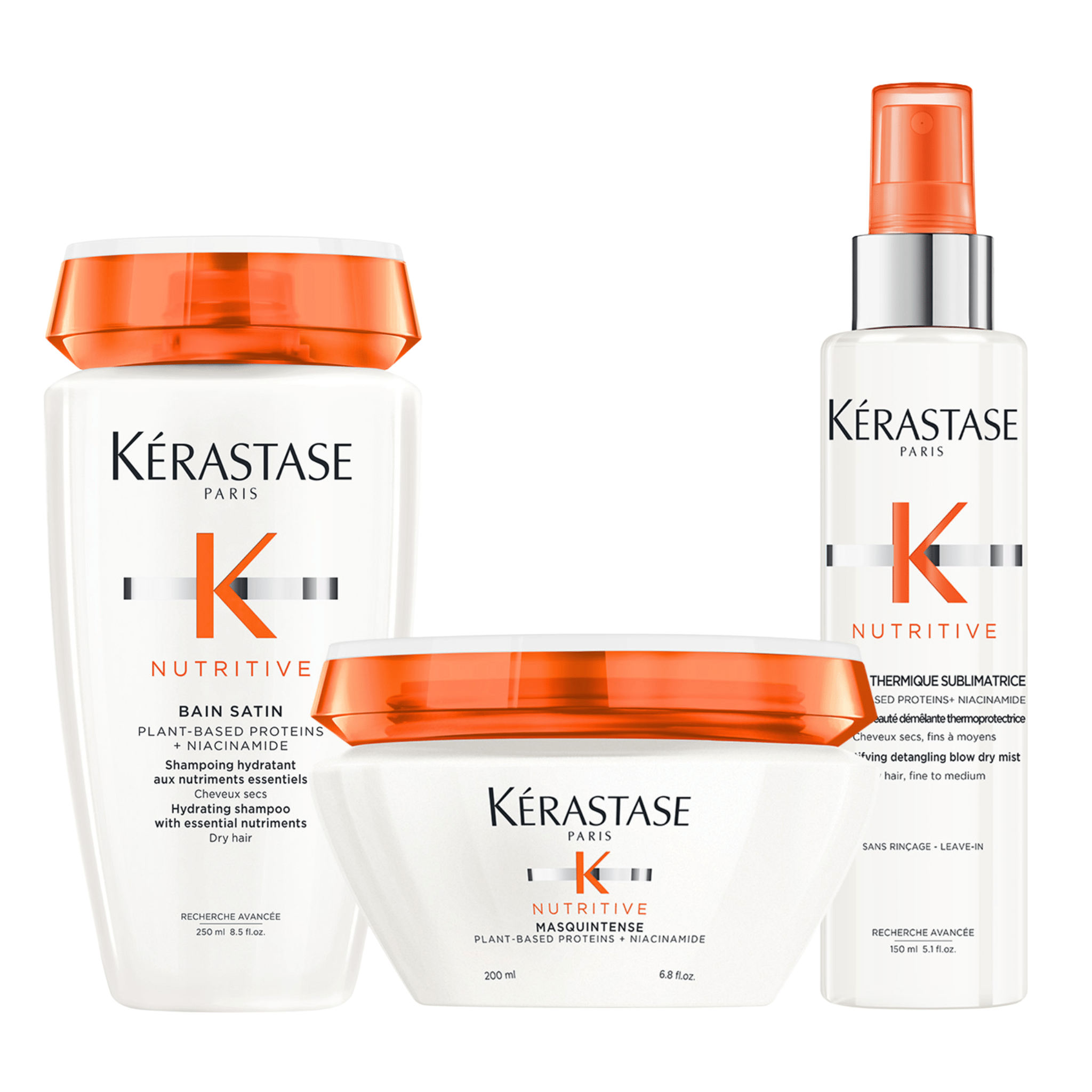 Kérastase. Nutritive Routine Hydratation Intense pour Cheveux Fins à Moyens - Concept C. Shop