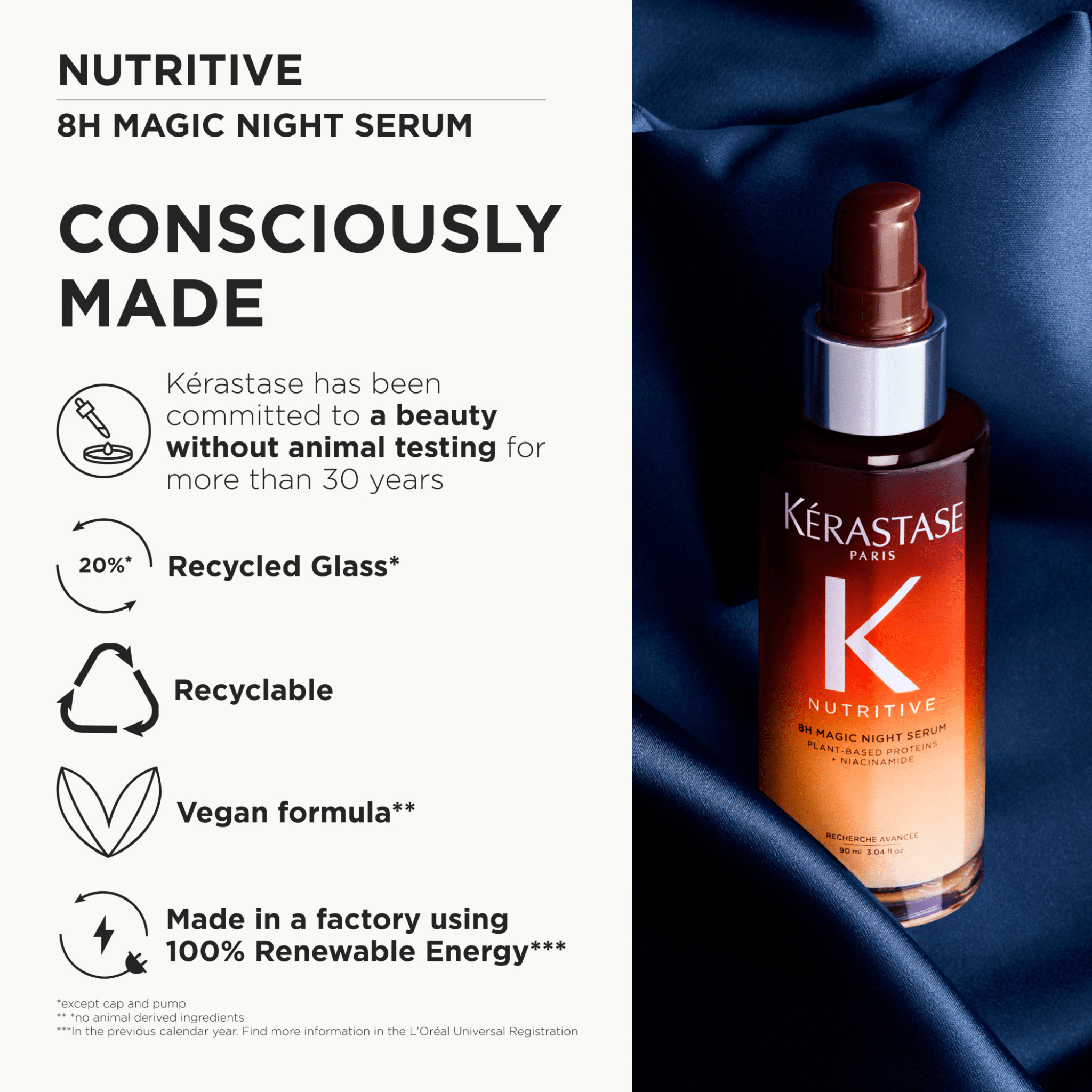 Kérastase. Nutritive Sérum de Nuit 8h Magic - 90 ml - Concept C. Shop