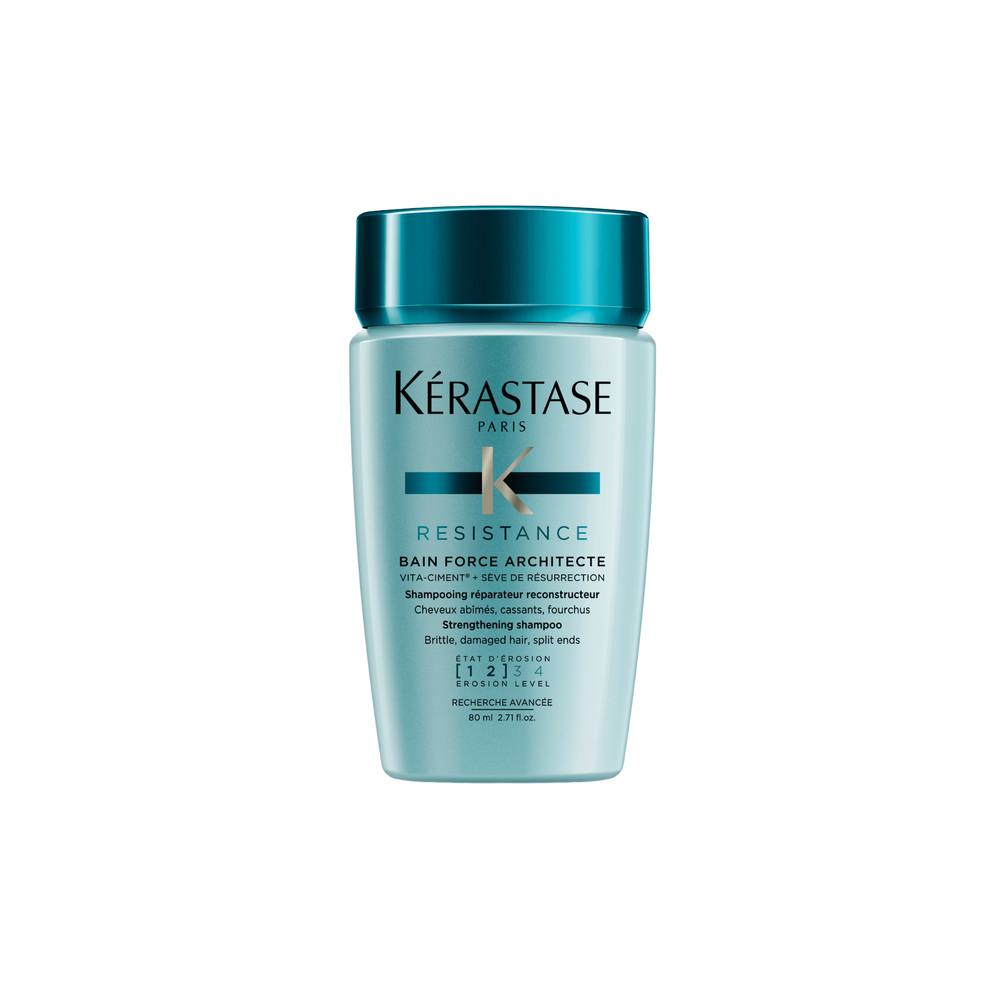 Kérastase. Resistance Shampoing Bain Force Architecte - 80 ml - Concept C. Shop