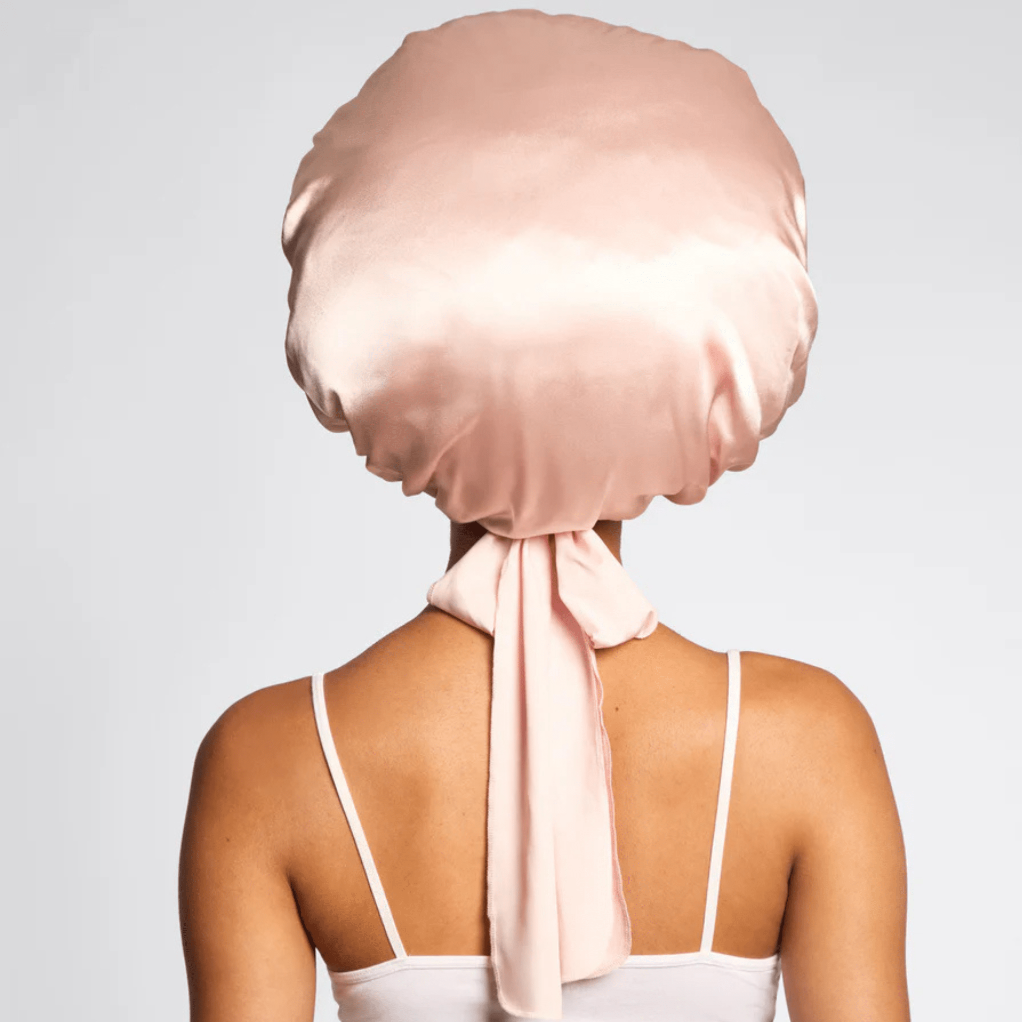 Kitsch. Bonnet De Satin Ajustable XL - Rose - Concept C. Shop