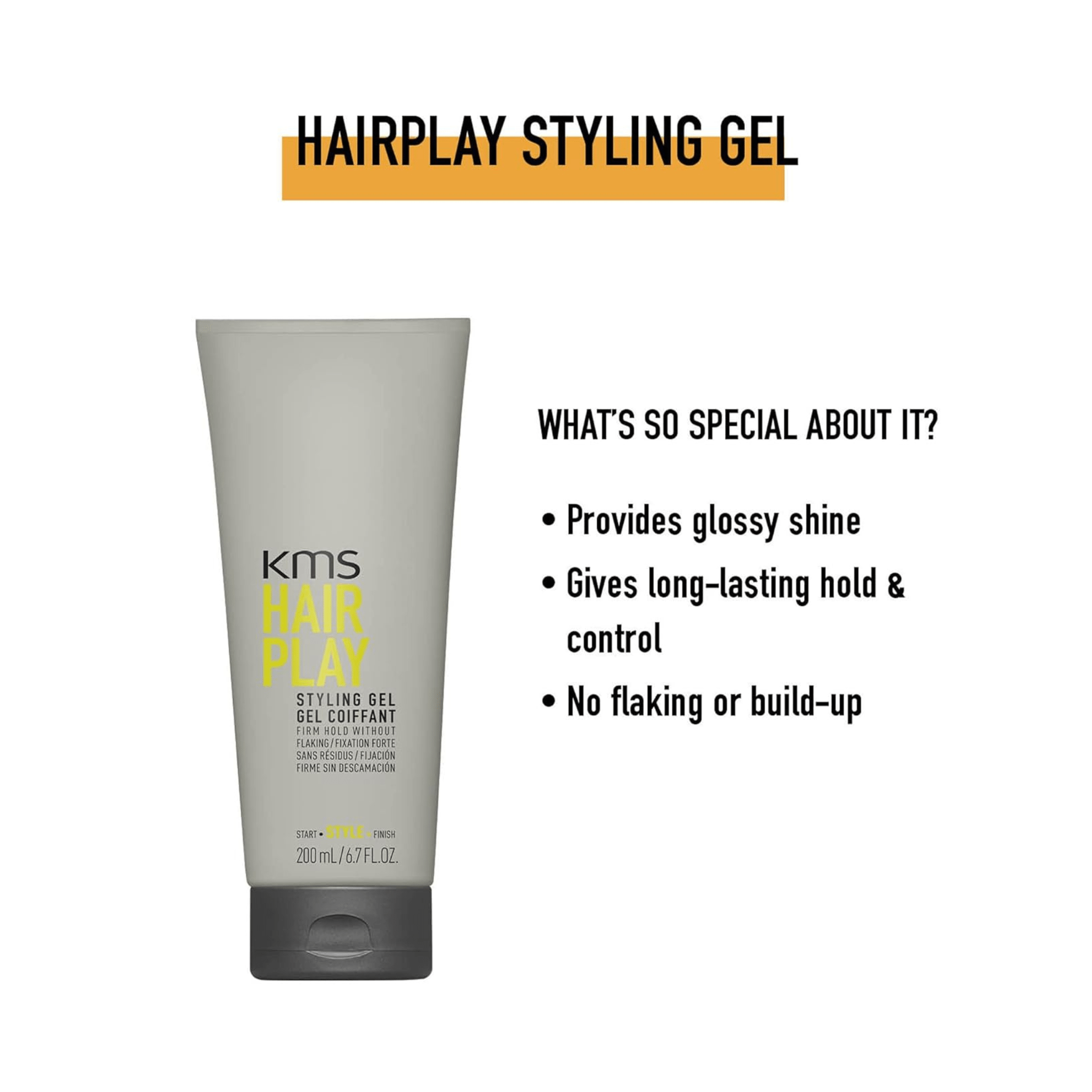 KMS. Gel Coiffant HairPlay - 200 ml - Concept C. Shop