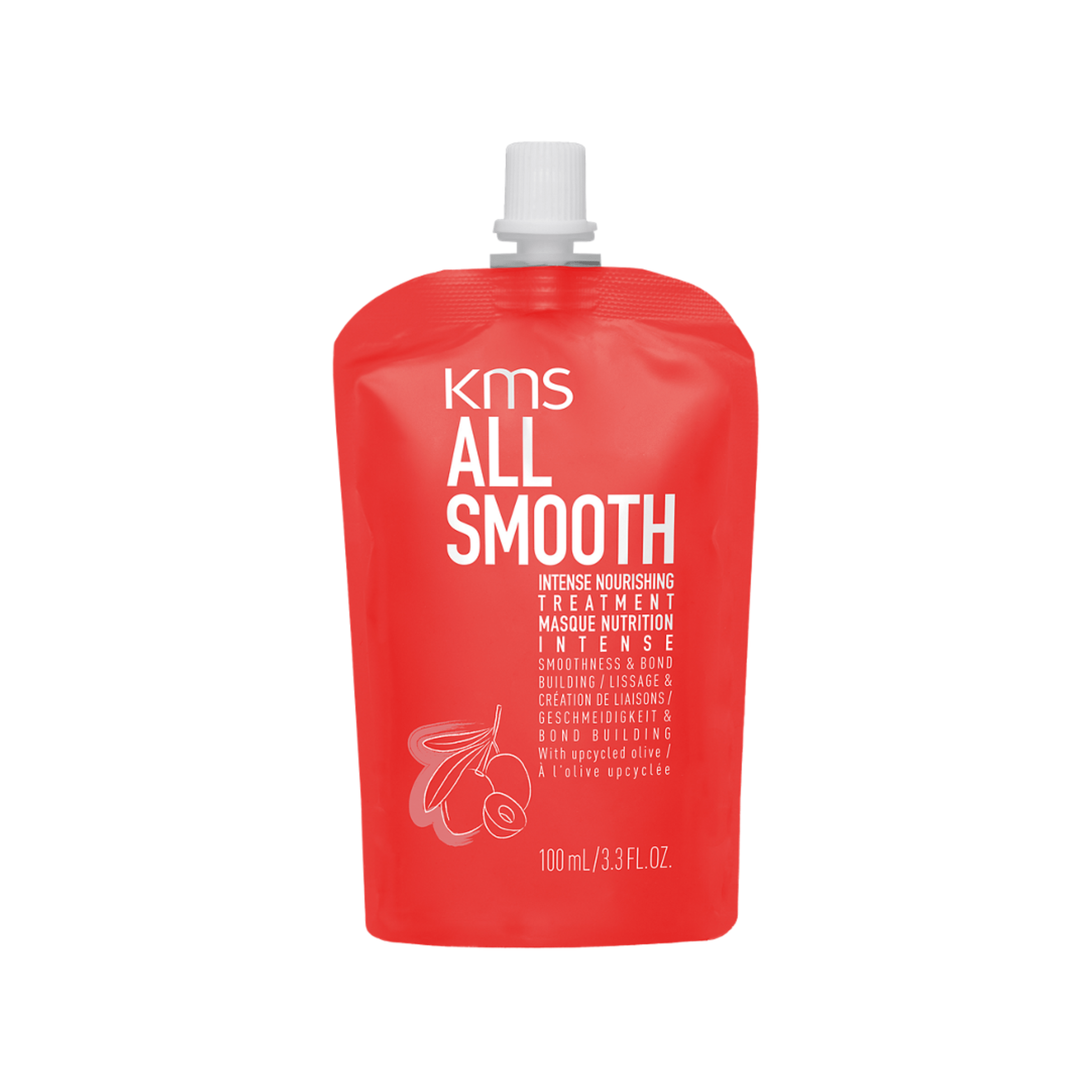 KMS. Masque Nutrition Intense Cheveux Lisses Et Disciplinés All Smooth - 100 ml - Concept C. Shop